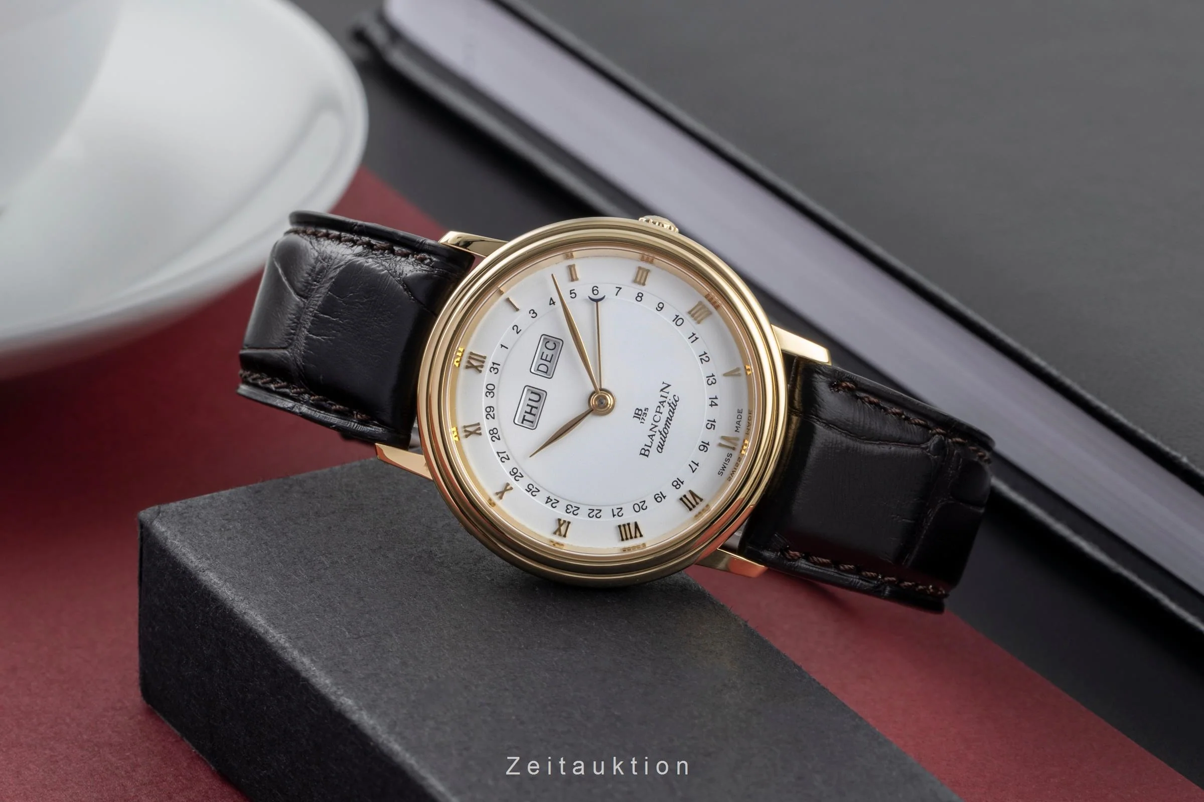 Blancpain Villeret 18 ct gold automatic men's watch 6695-1418  [2504239] - Image 3