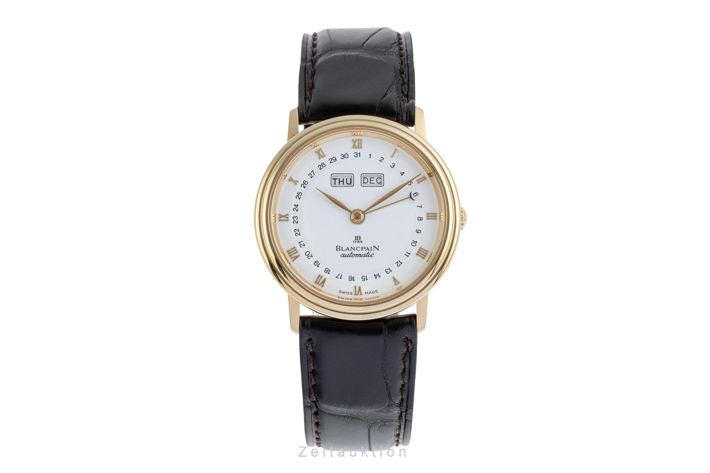 Blancpain Villeret 18 ct gold automatic men's watch 6695-1418  [2504239] - Image 5