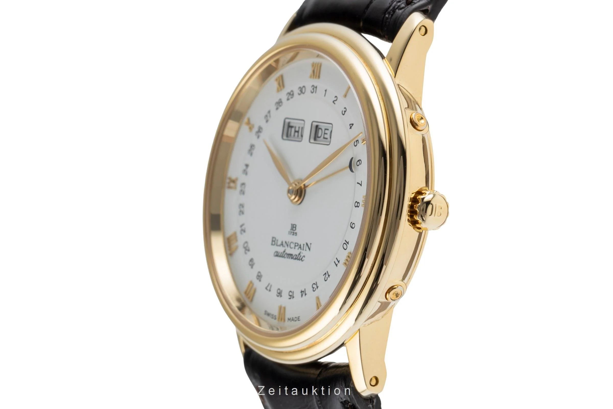 Blancpain Villeret 18 ct gold automatic men's watch 6695-1418  [2504239] - Image 7