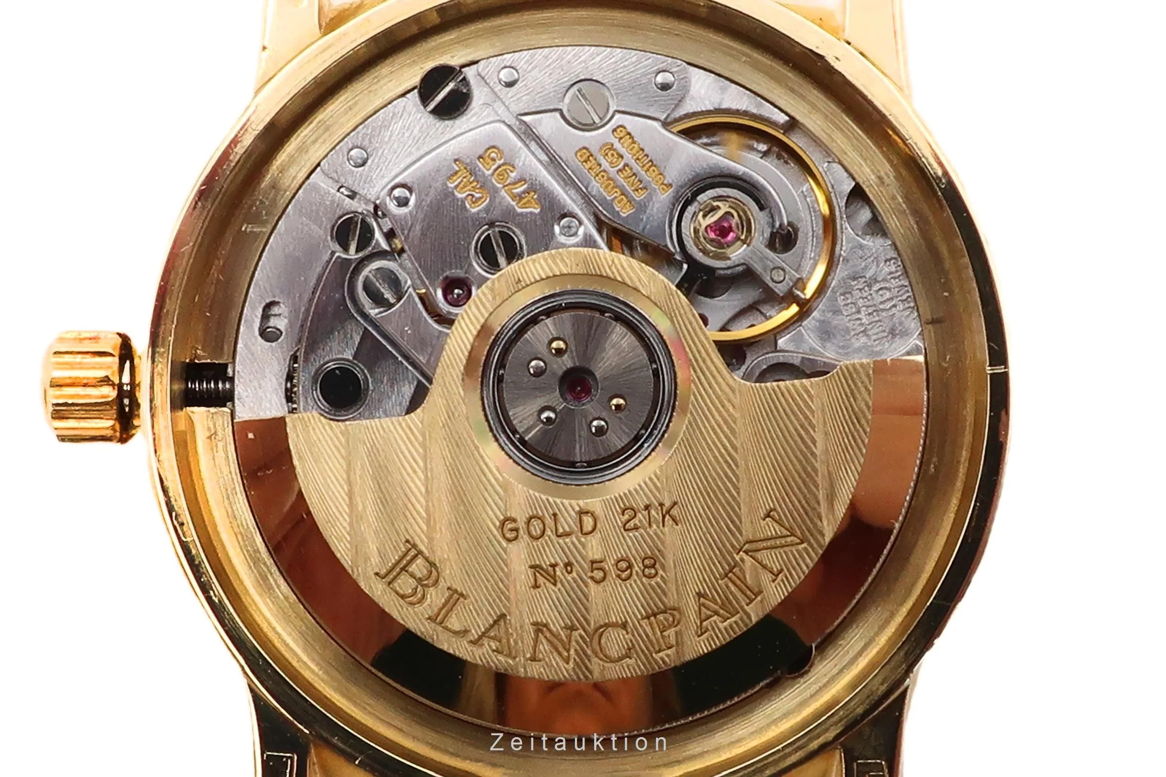 Blancpain Villeret 18 ct gold automatic women's watch 4795  [2303219] - Image 13