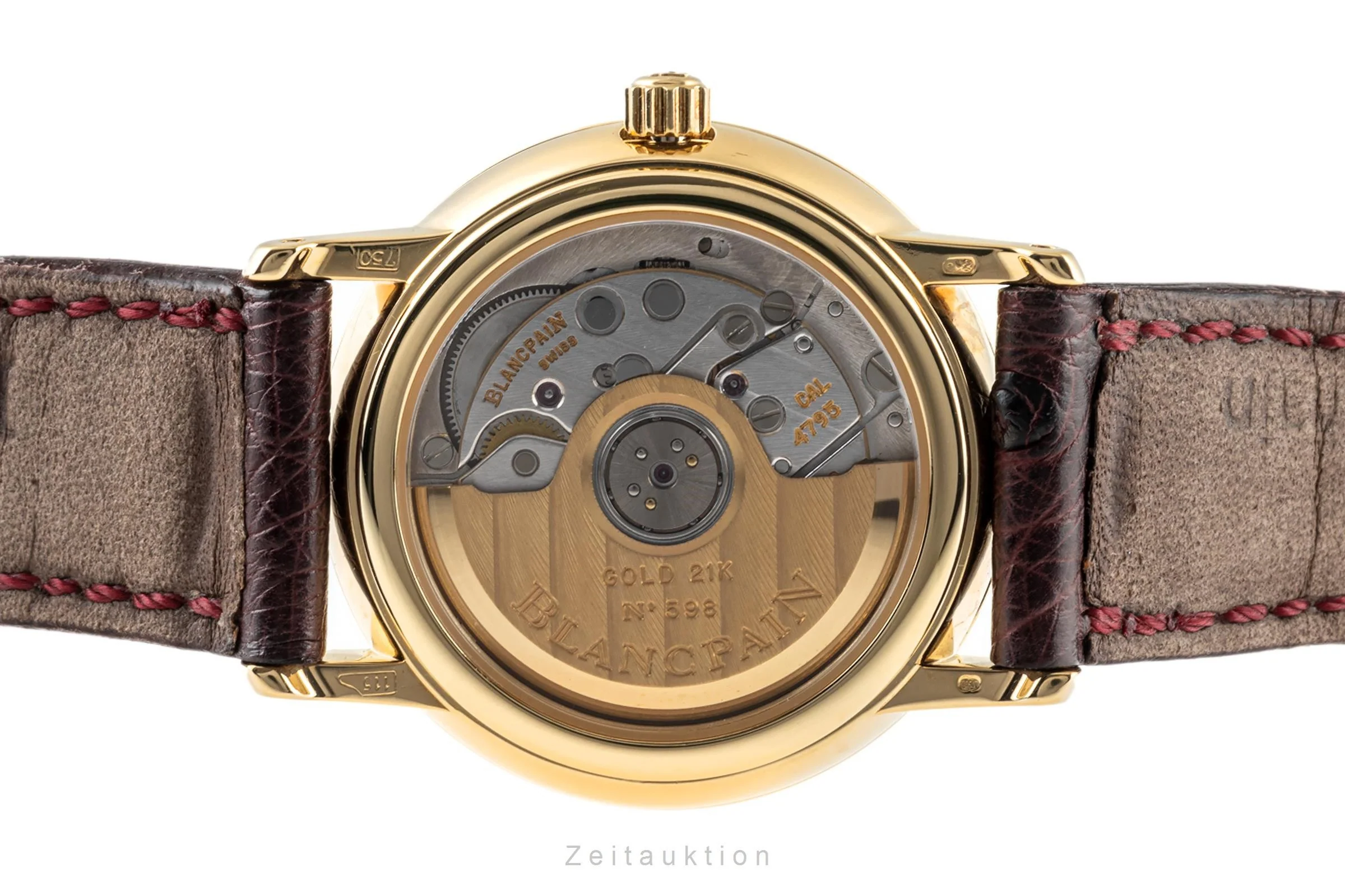 Blancpain Villeret 18 ct gold automatic women's watch 4795  [2303219] - Image 9