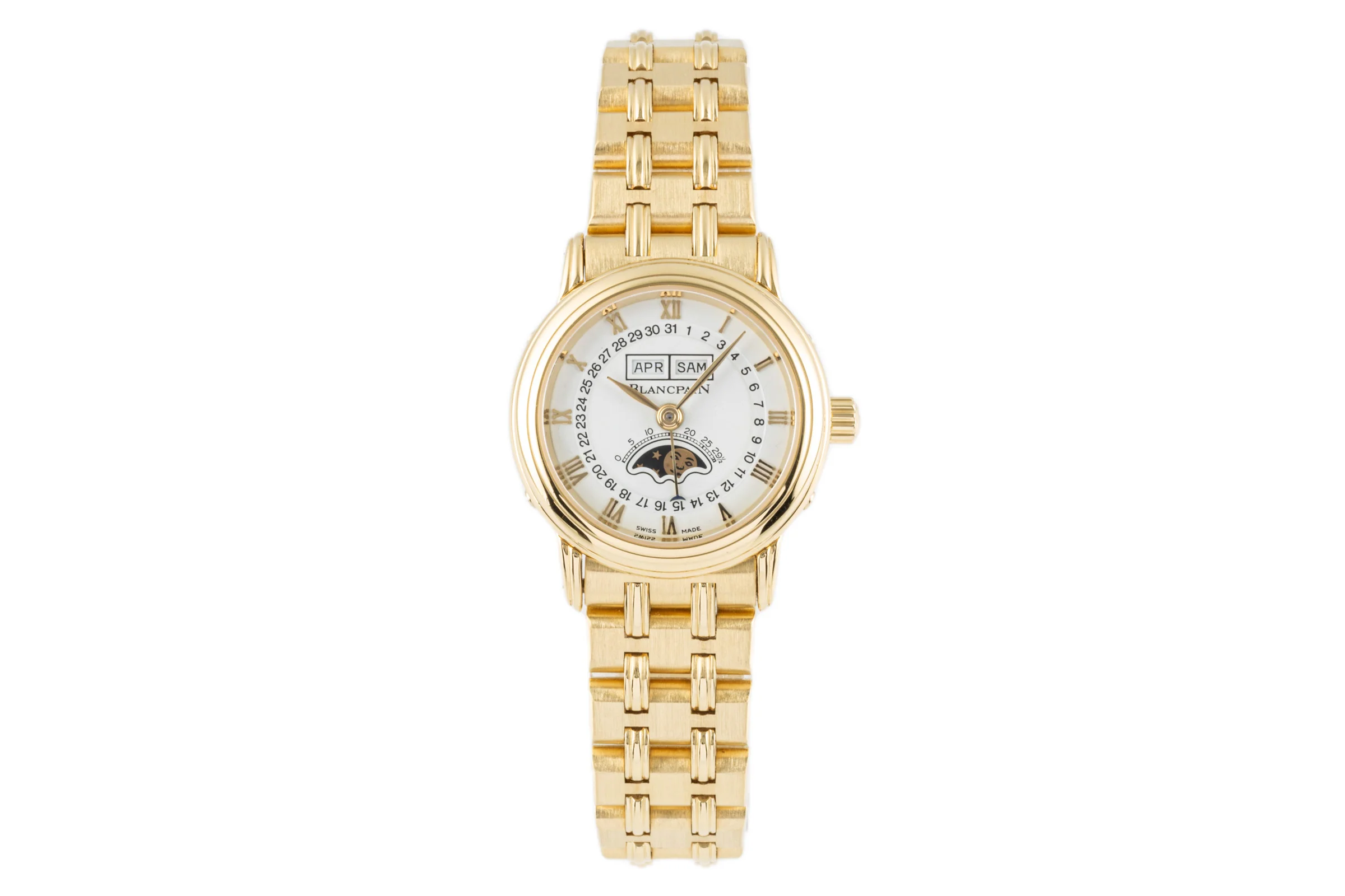 Blancpain Villeret 18 ct gold automatic women's watch 6395-1418  [2108043] - Image 4
