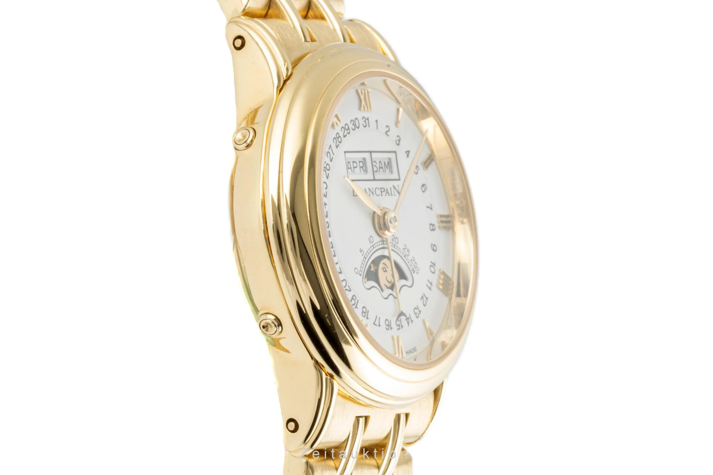 Blancpain Villeret 18 ct gold automatic women's watch 6395-1418  [2108043] - Image 7