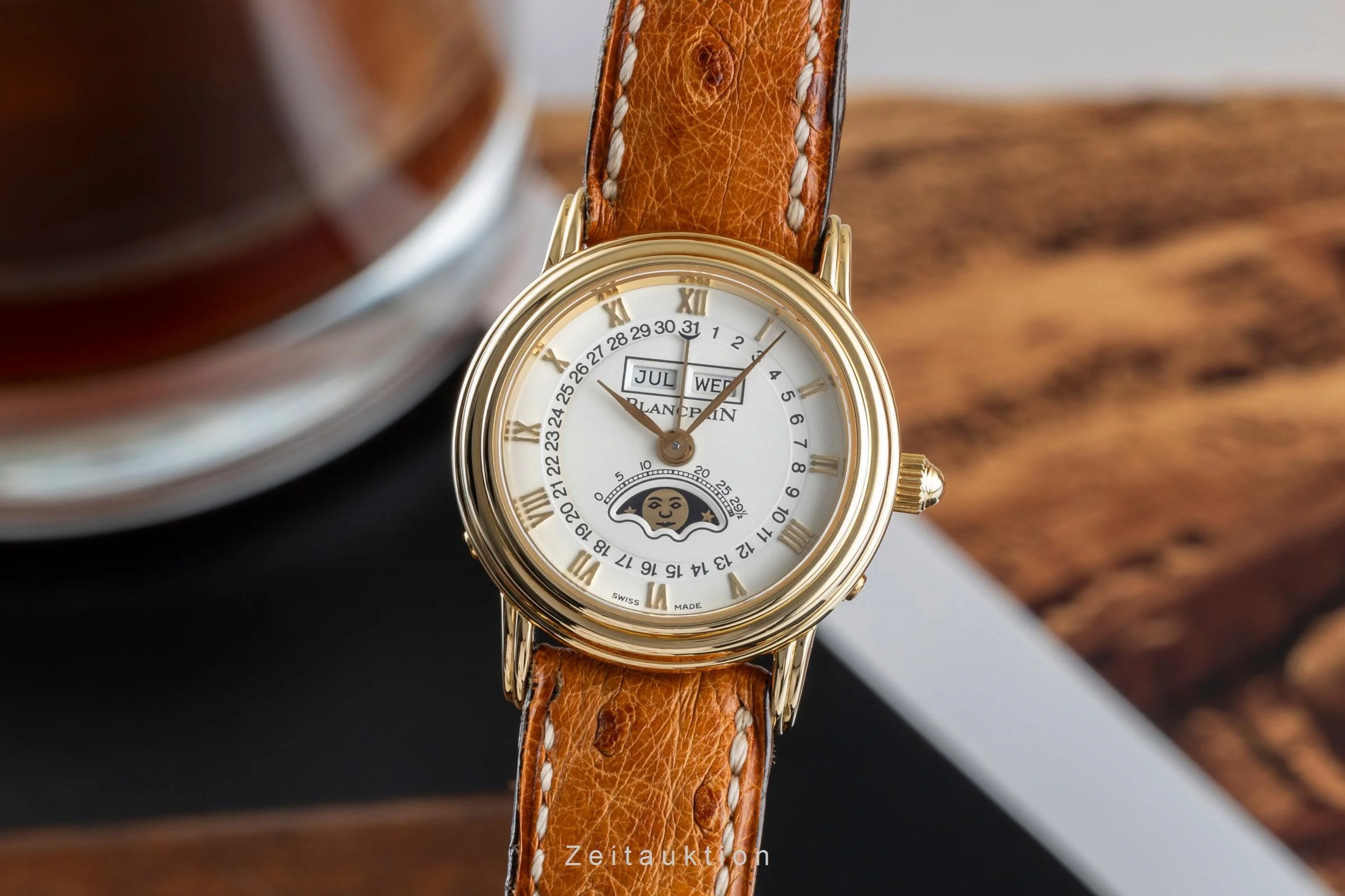 Blancpain Villeret 18 ct gold automatic women's watch 6395  [2502221] - Image 2