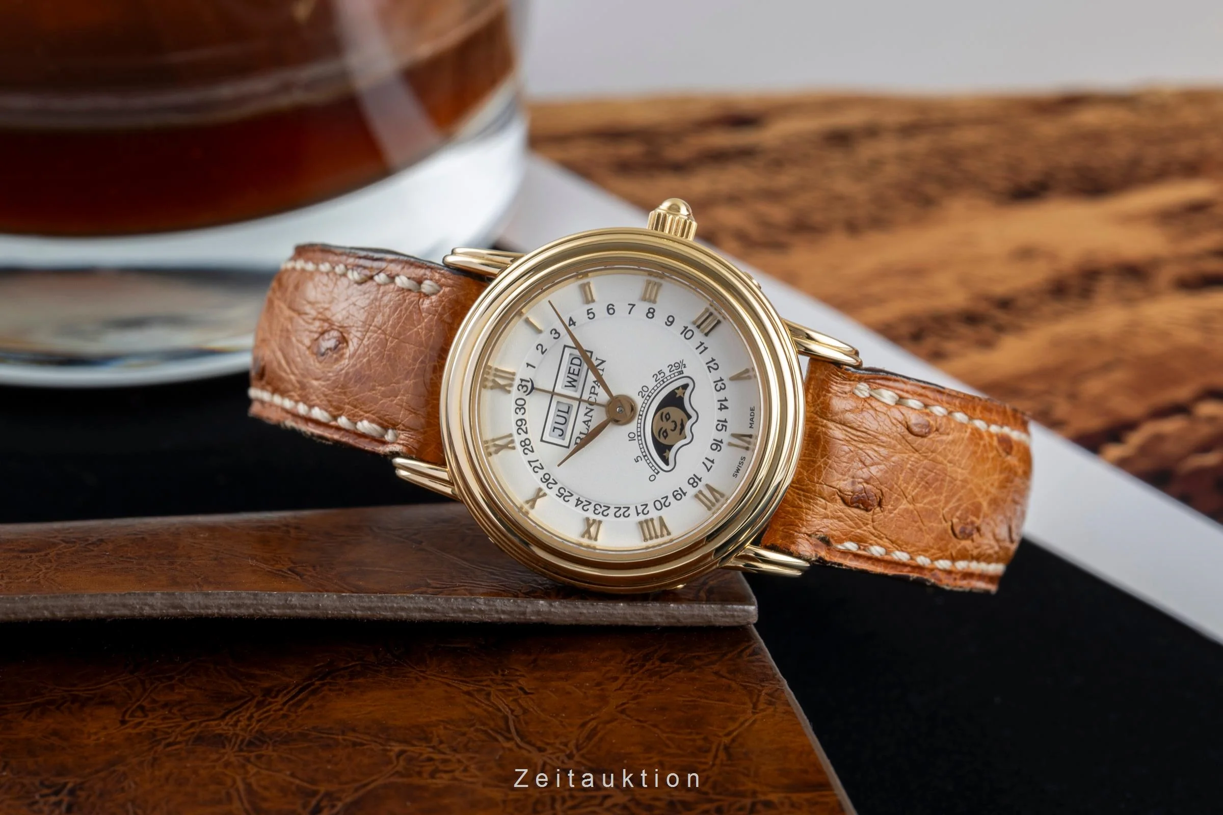 Blancpain Villeret 18 ct gold automatic women's watch 6395  [2502221] - Image 3