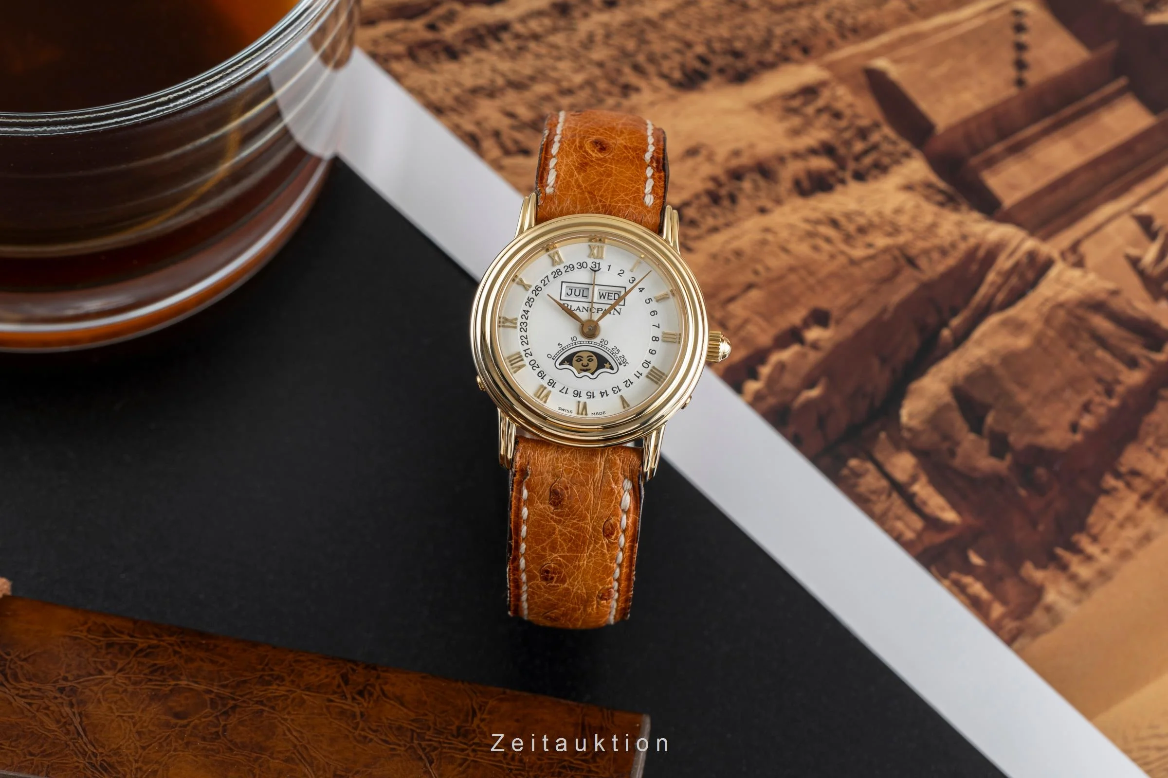 Blancpain Villeret 18 ct gold automatic women's watch 6395  [2502221] - Image 4