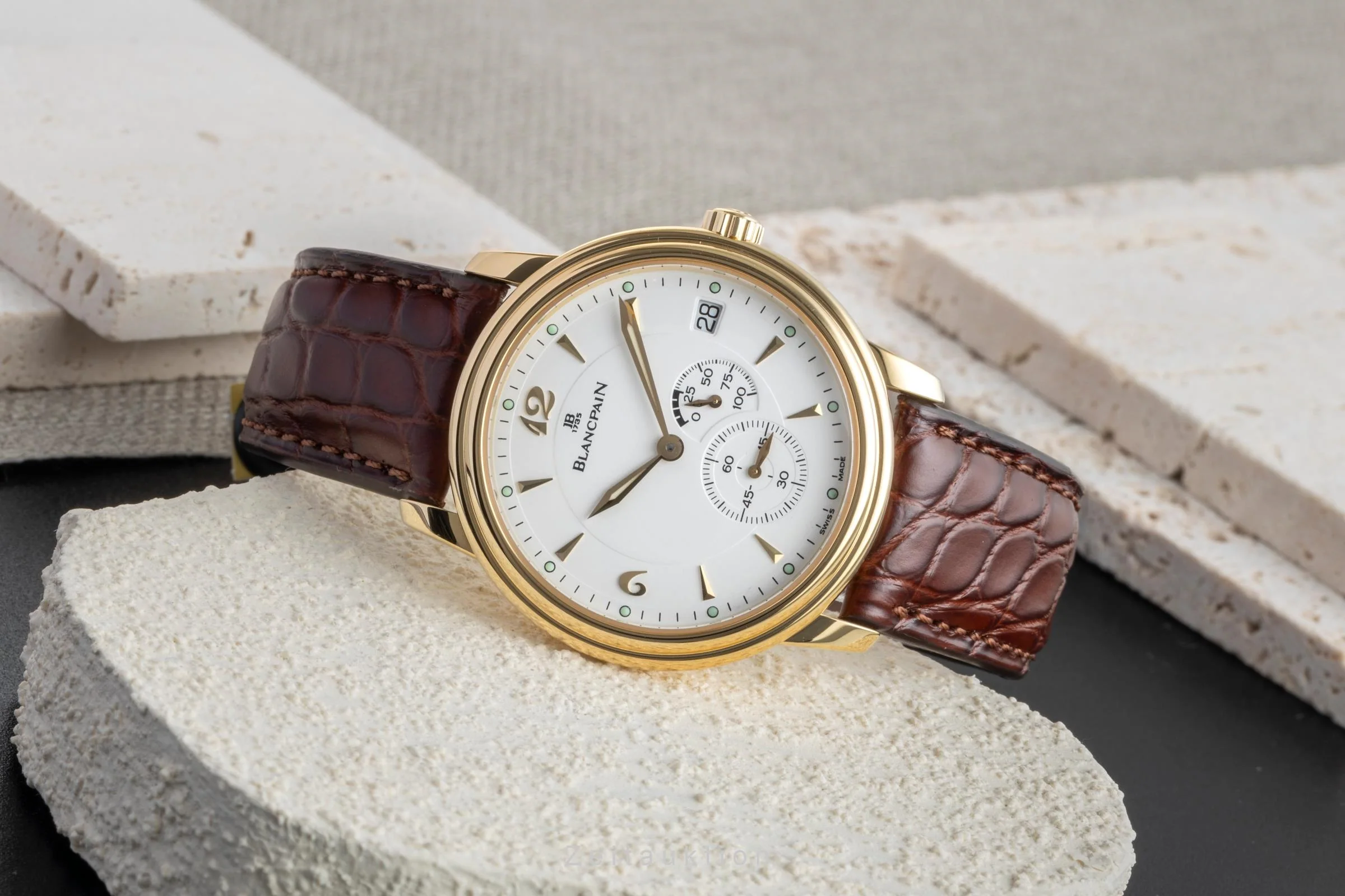 Blancpain Villeret 18 ct gold manual winding men's watch 1106-1418  [2506528] - Image 3
