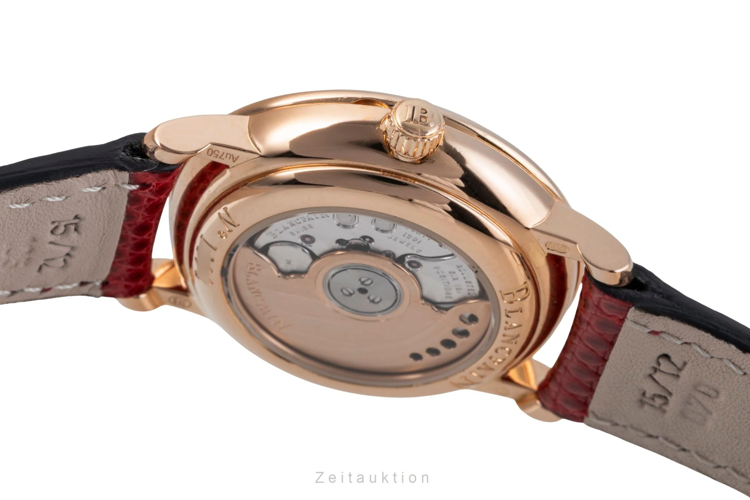 Blancpain Villeret 18 ct red gold automatic women's watch 6104-3642-55A  [2505087] - Image 13