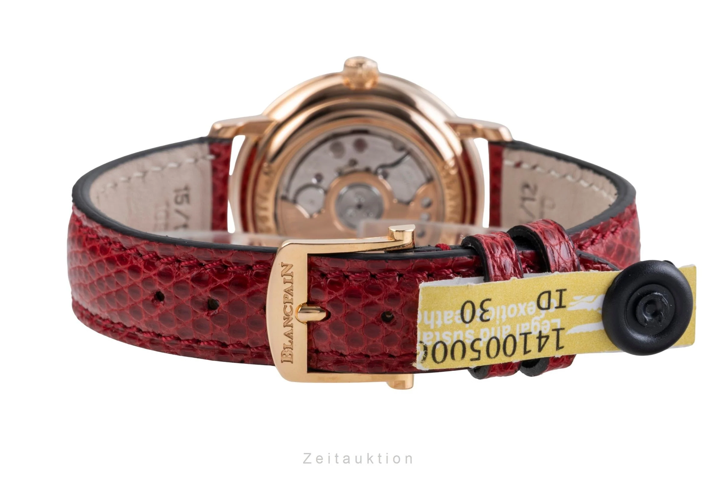 Blancpain Villeret 18 ct red gold automatic women's watch 6104-3642-55A  [2505087] - Image 14