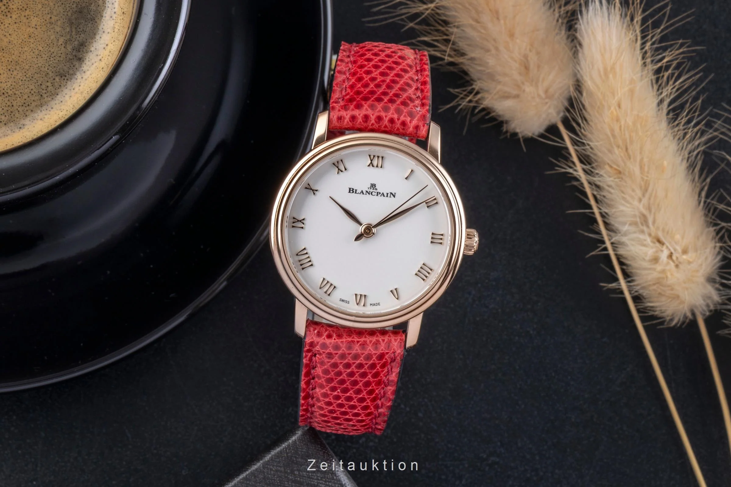 Blancpain Villeret 18 ct red gold automatic women's watch 6104-3642-55A  [2505087] - Image 4