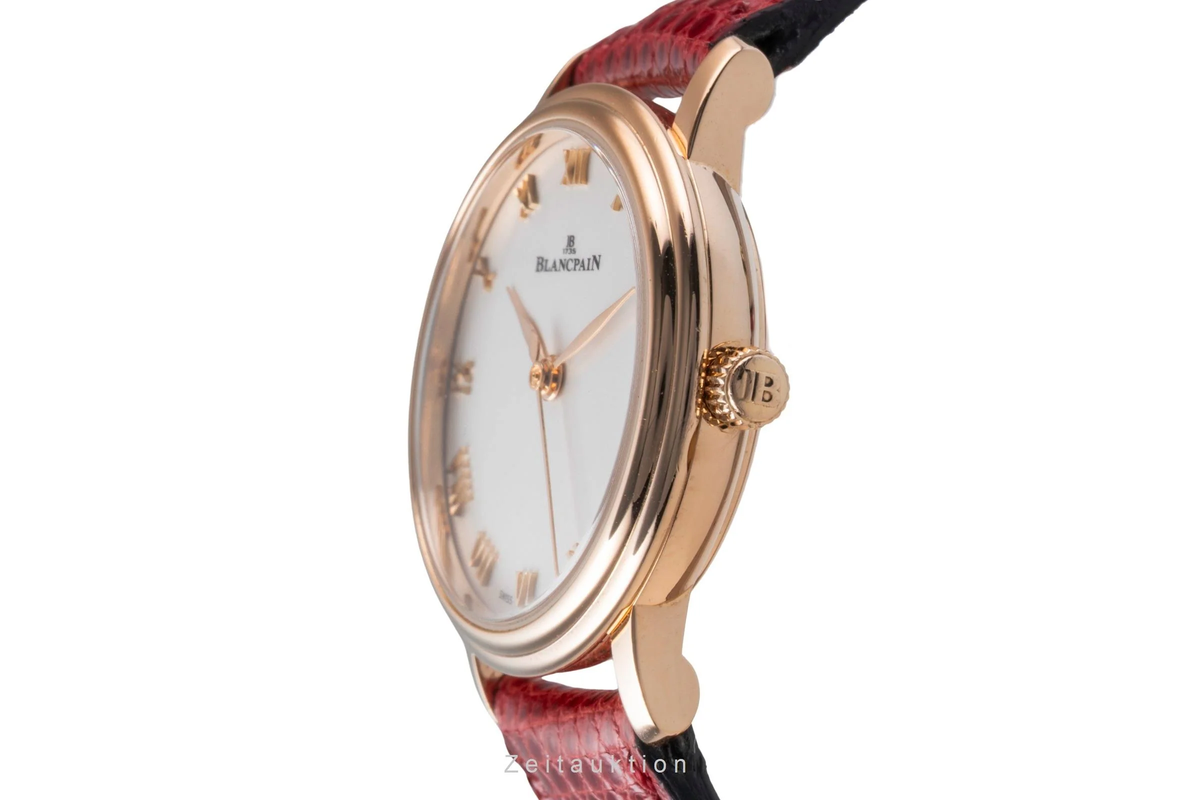 Blancpain Villeret 18 ct red gold automatic women's watch 6104-3642-55A  [2505087] - Image 7