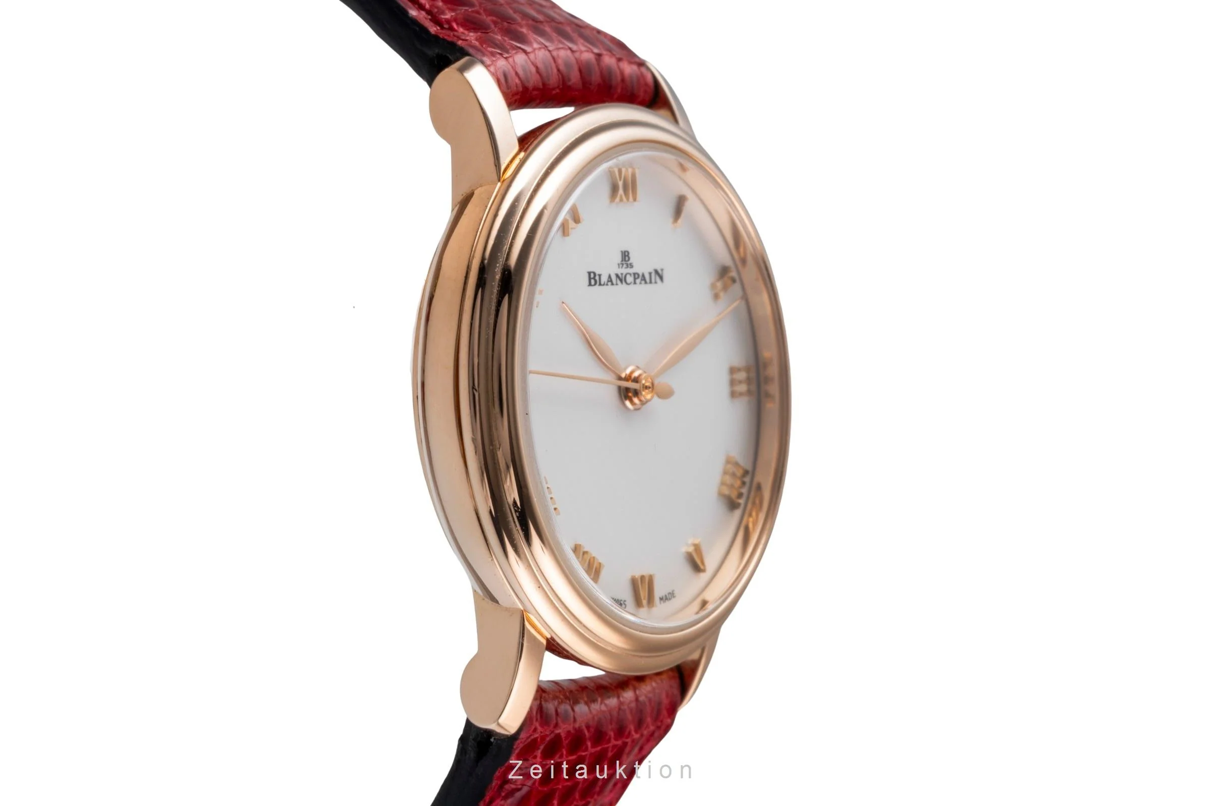 Blancpain Villeret 18 ct red gold automatic women's watch 6104-3642-55A  [2505087] - Image 8