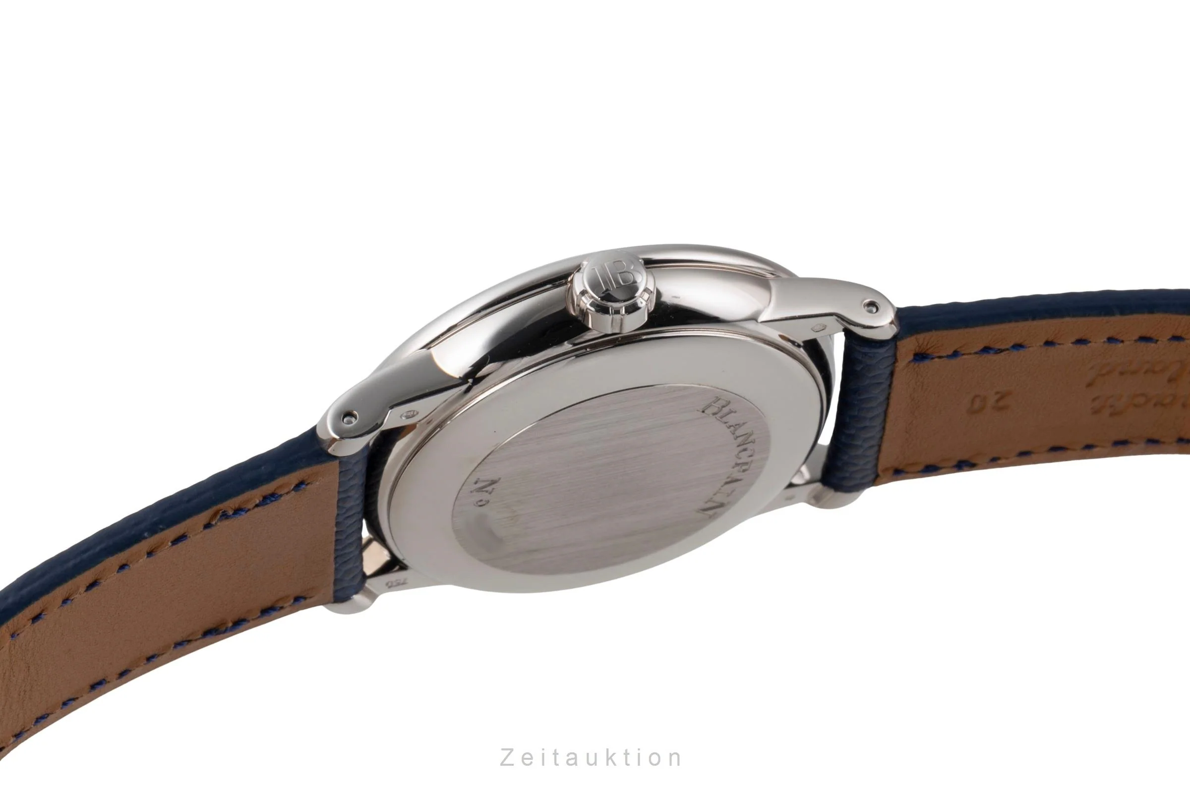 Blancpain Villeret 18 ct white gold automatic men's watch 6850-1540-55  [2506931] - Image 13