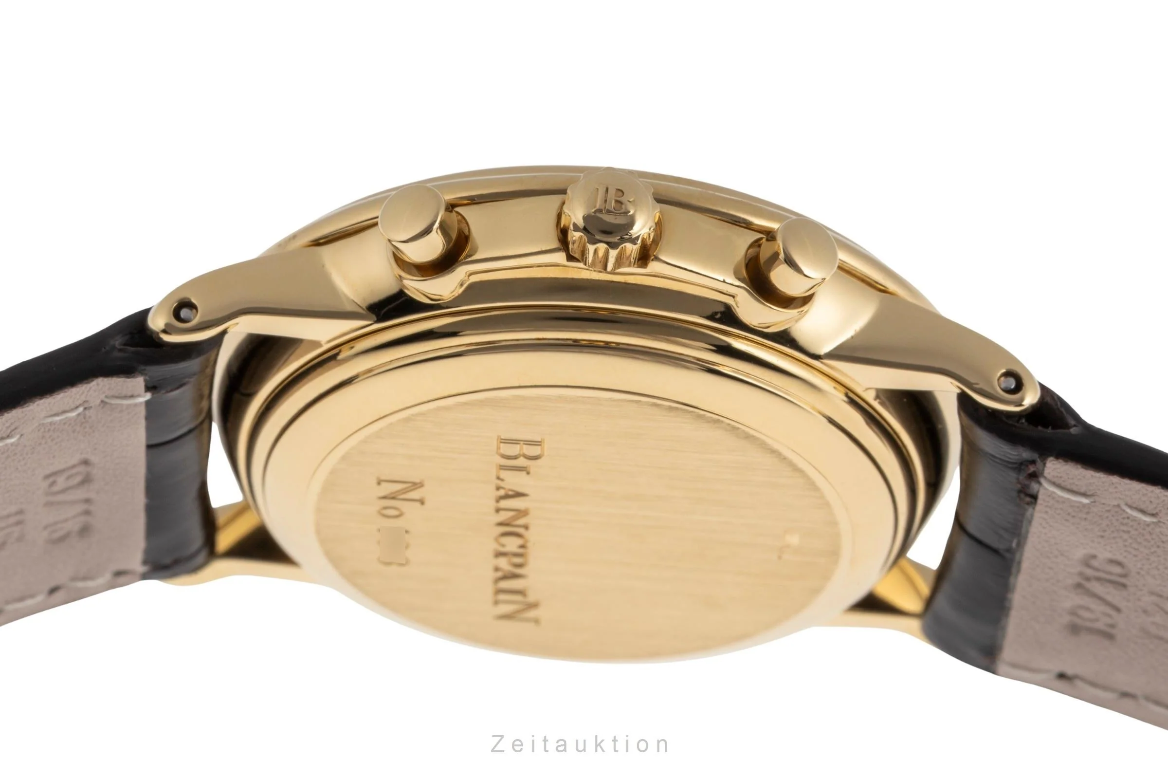 Blancpain Villeret chronograph 18 ct gold automatic men's watch 1185.1418.55  [2502654] - Image 11