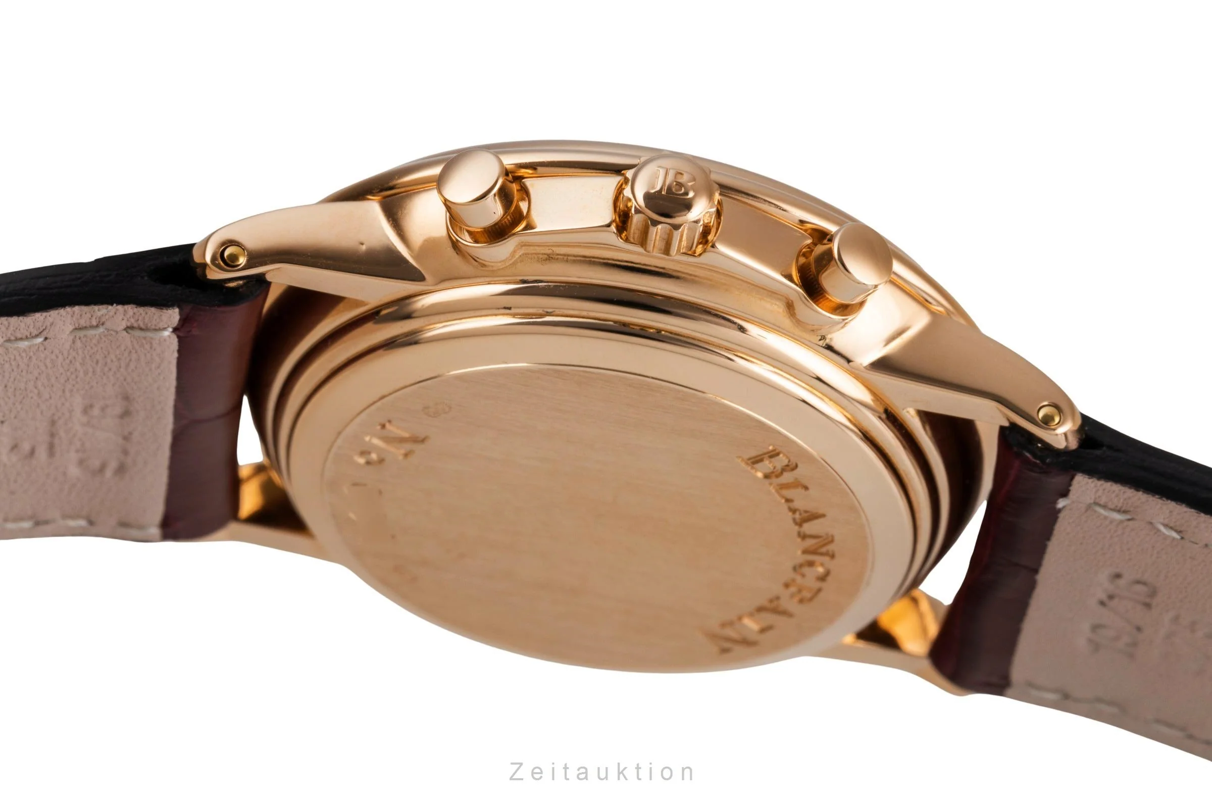 Blancpain Villeret chronograph 18 ct gold automatic men's watch 1185-1418-55  [2503934] - Image 12