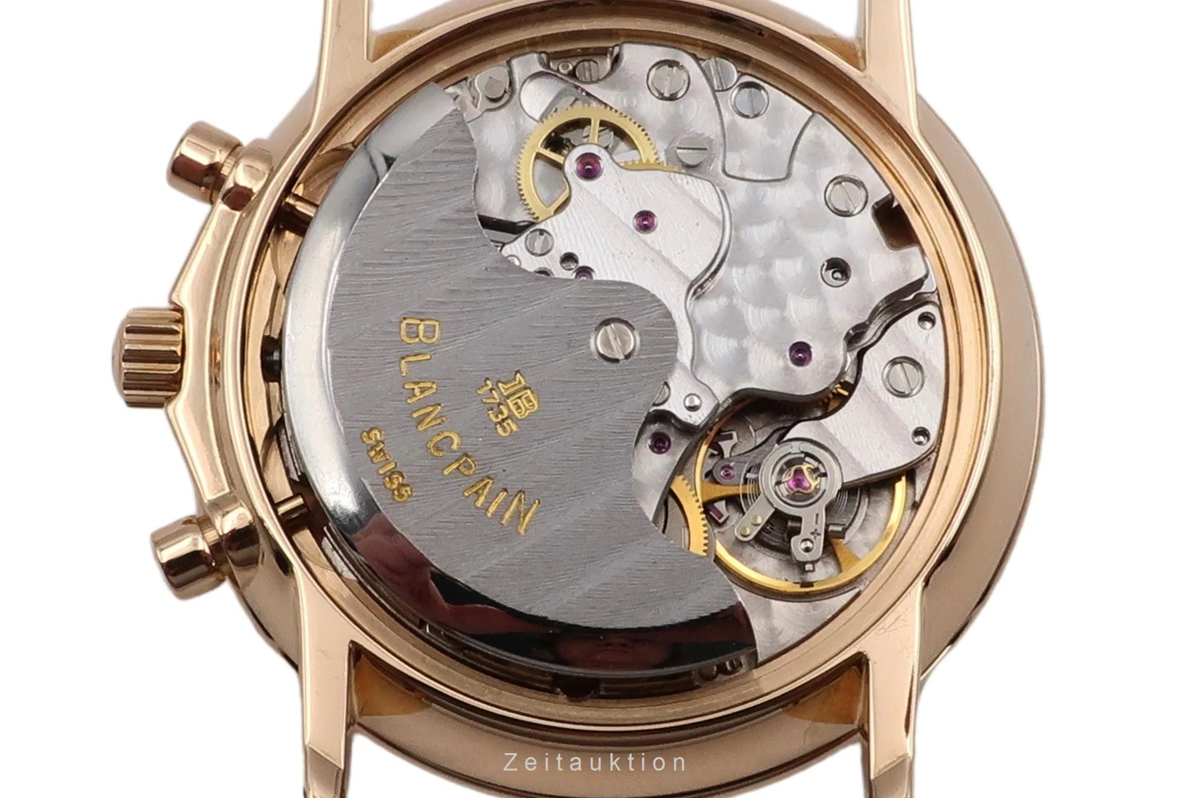 Blancpain Villeret chronograph 18 ct gold automatic men's watch 1185-1418-55  [2503934] - Image 14