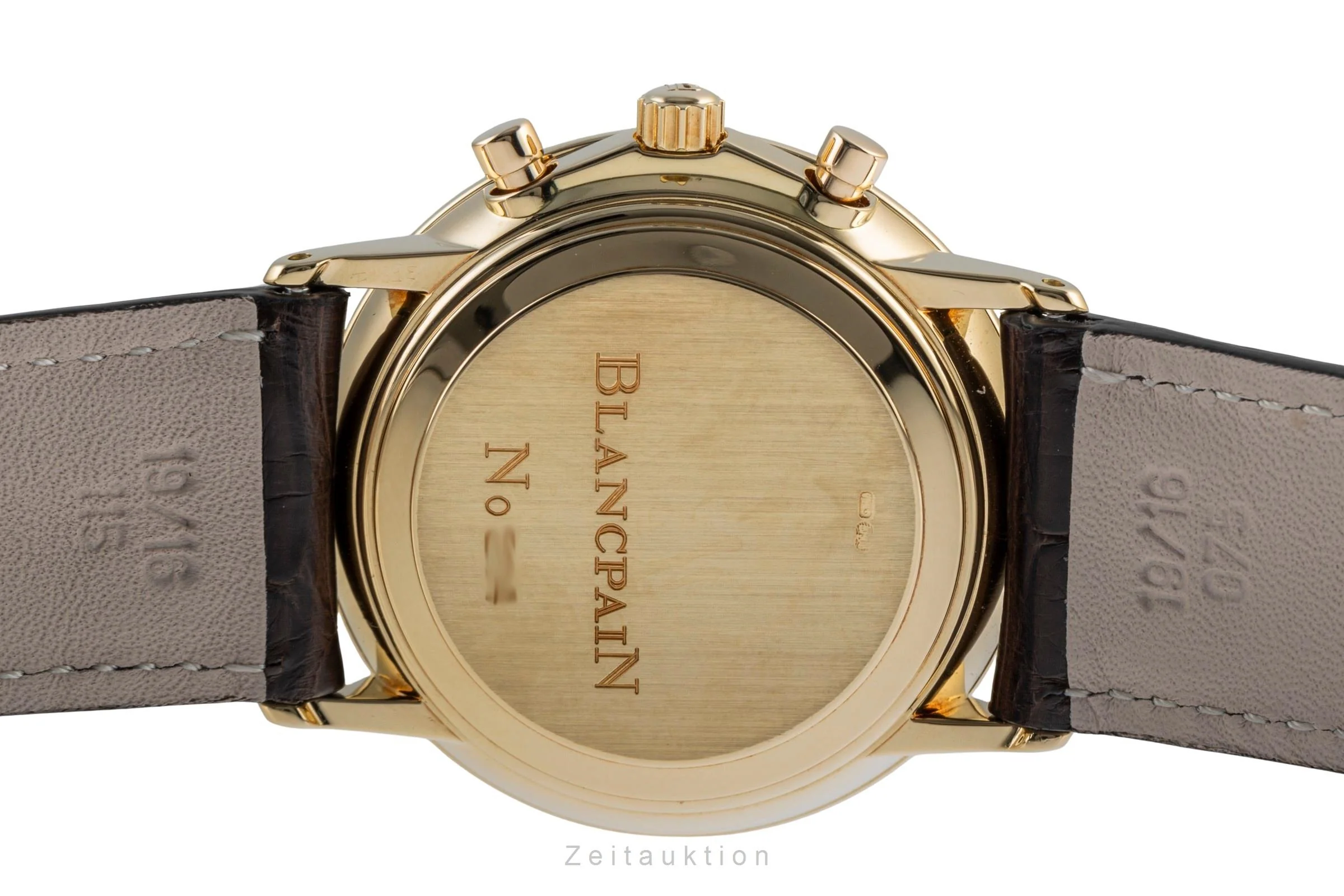Blancpain Villeret chronograph 18 ct gold automatic men's watch 1185-9418  [2502416] - Image 12