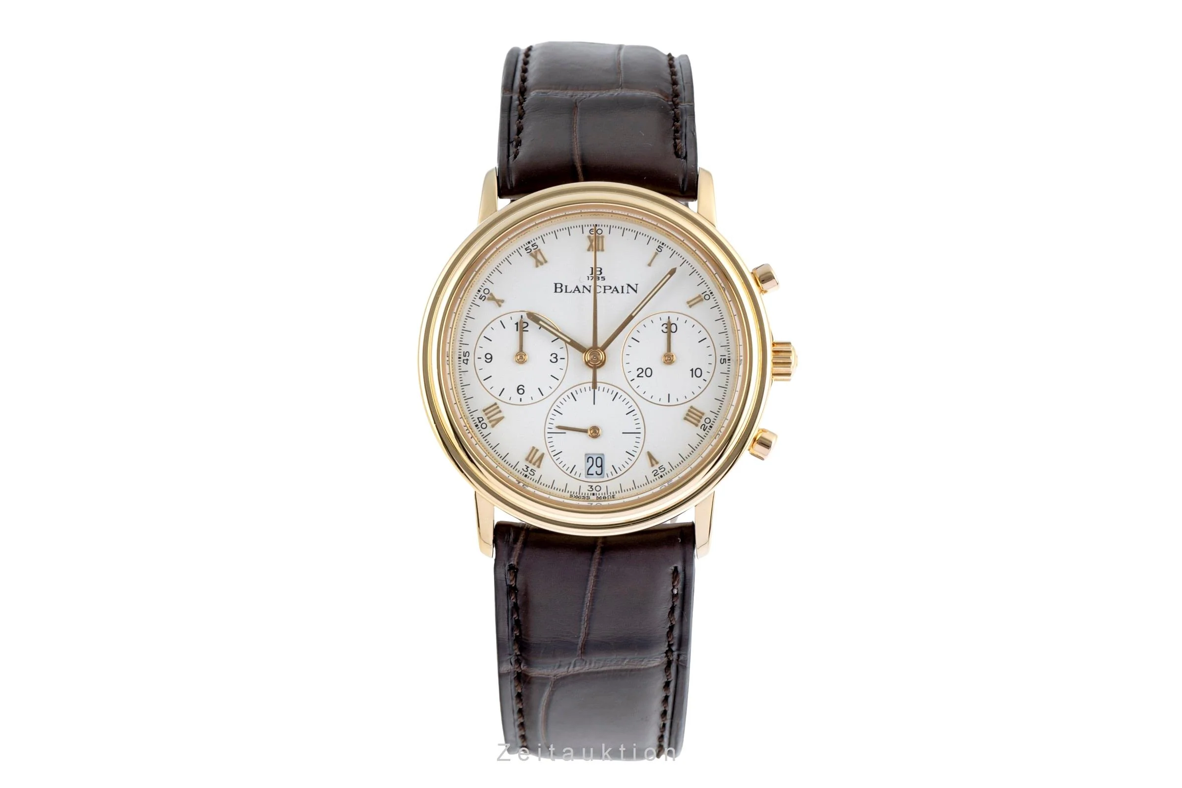 Blancpain Villeret chronograph 18 ct gold automatic men's watch 1185-9418  [2502416] - Image 5