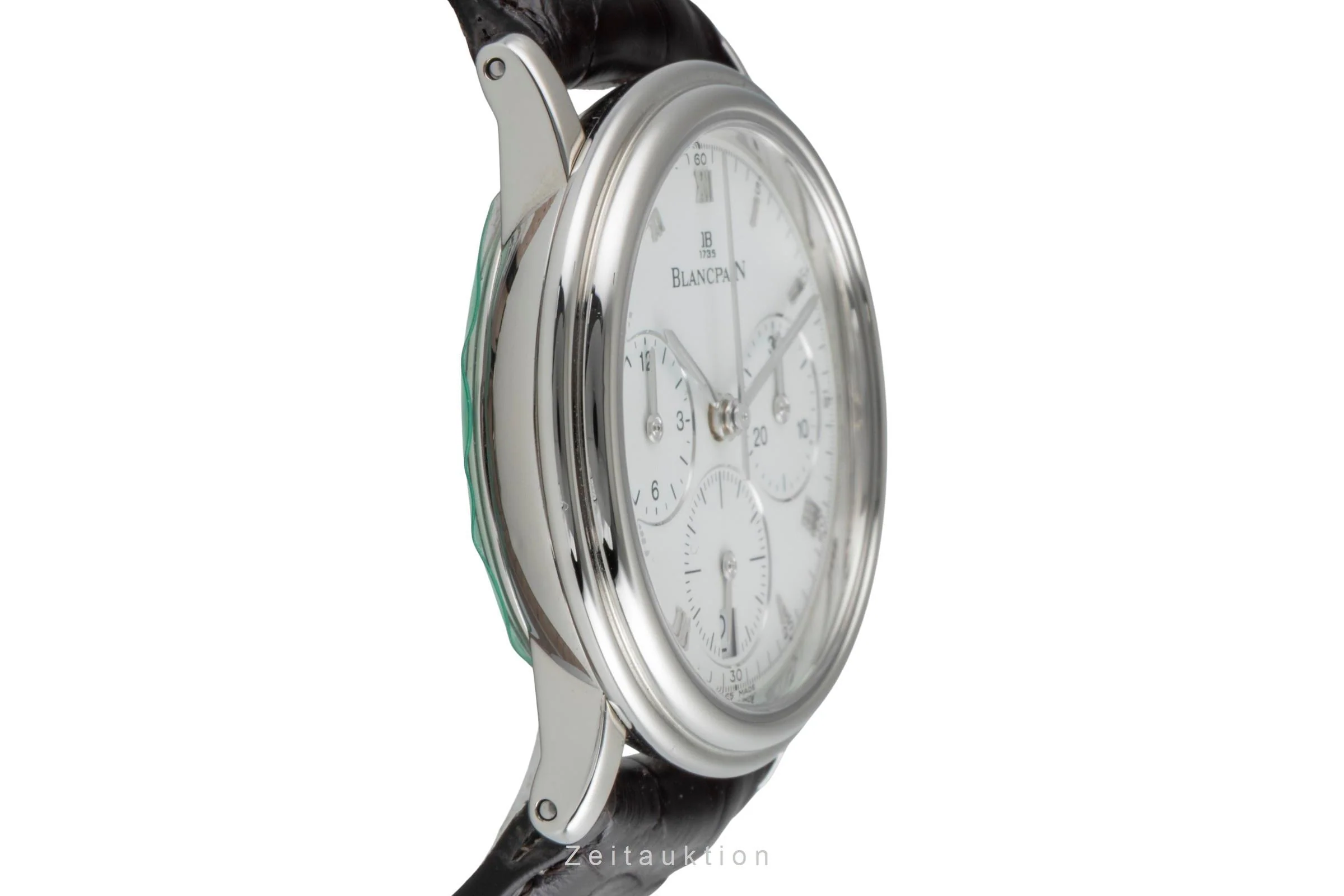 Blancpain Villeret chronograph steel automatic men's watch 1185-1127  [2507401] - Image 8