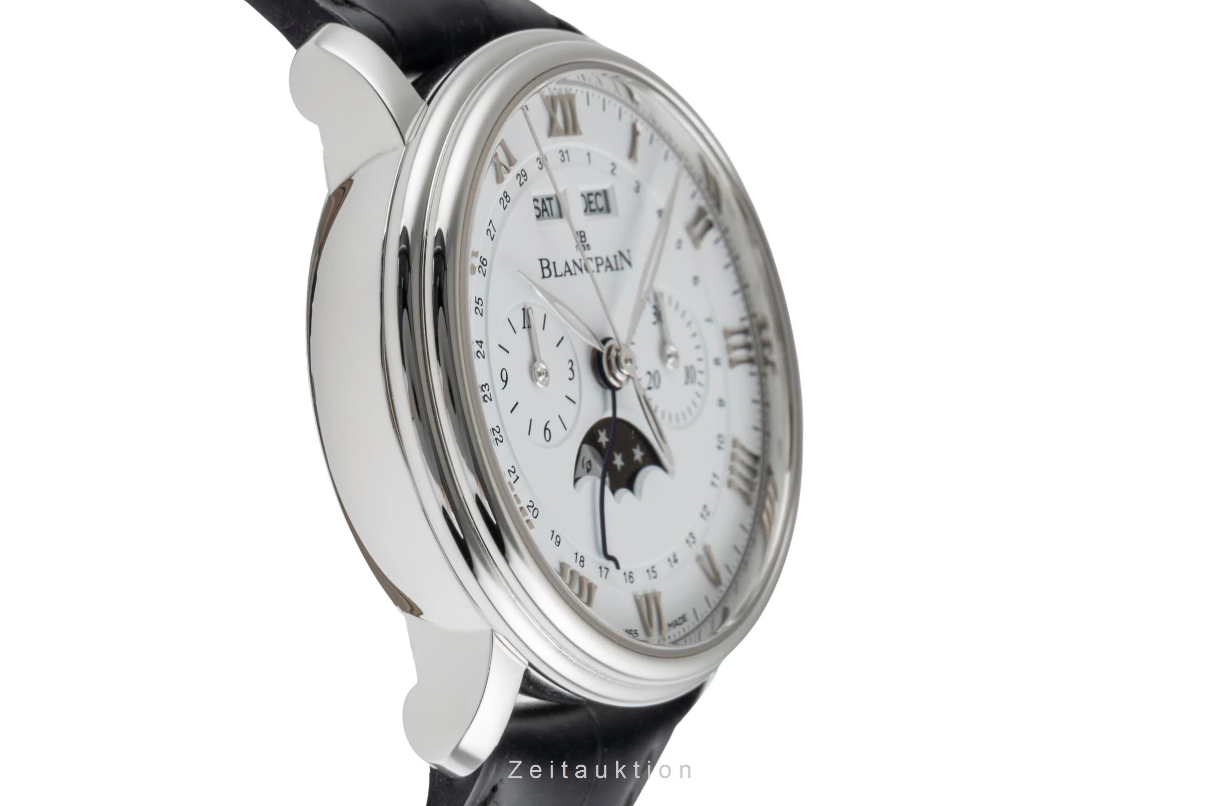 Blancpain Villeret chronograph steel automatic men's watch 6685-1127-55B  [2504527] - Image 7