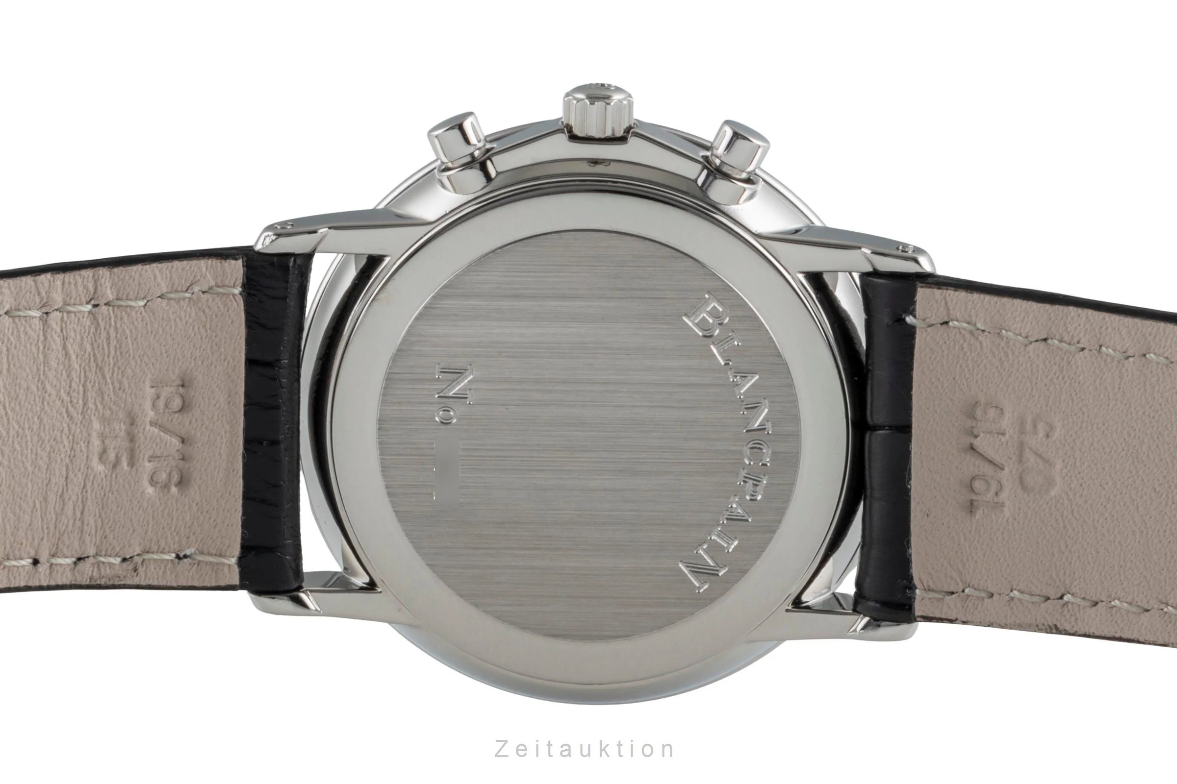 Blancpain Villeret chronograph steel manual winding men's watch 1180-1127  [2507389] - Image 11
