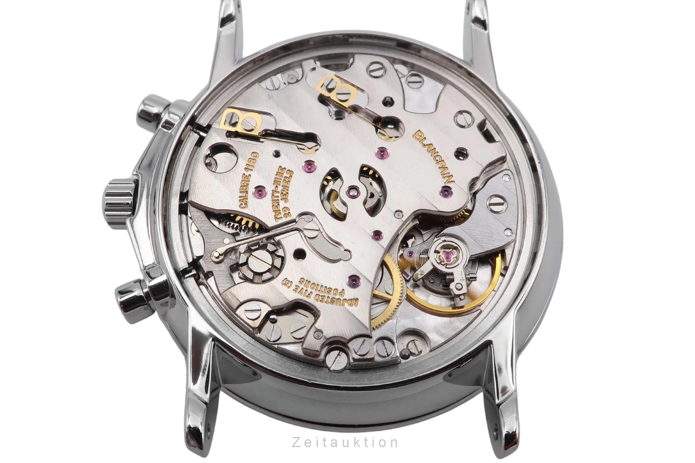 Blancpain Villeret chronograph steel manual winding men's watch 1180-1127  [2507389] - Image 14