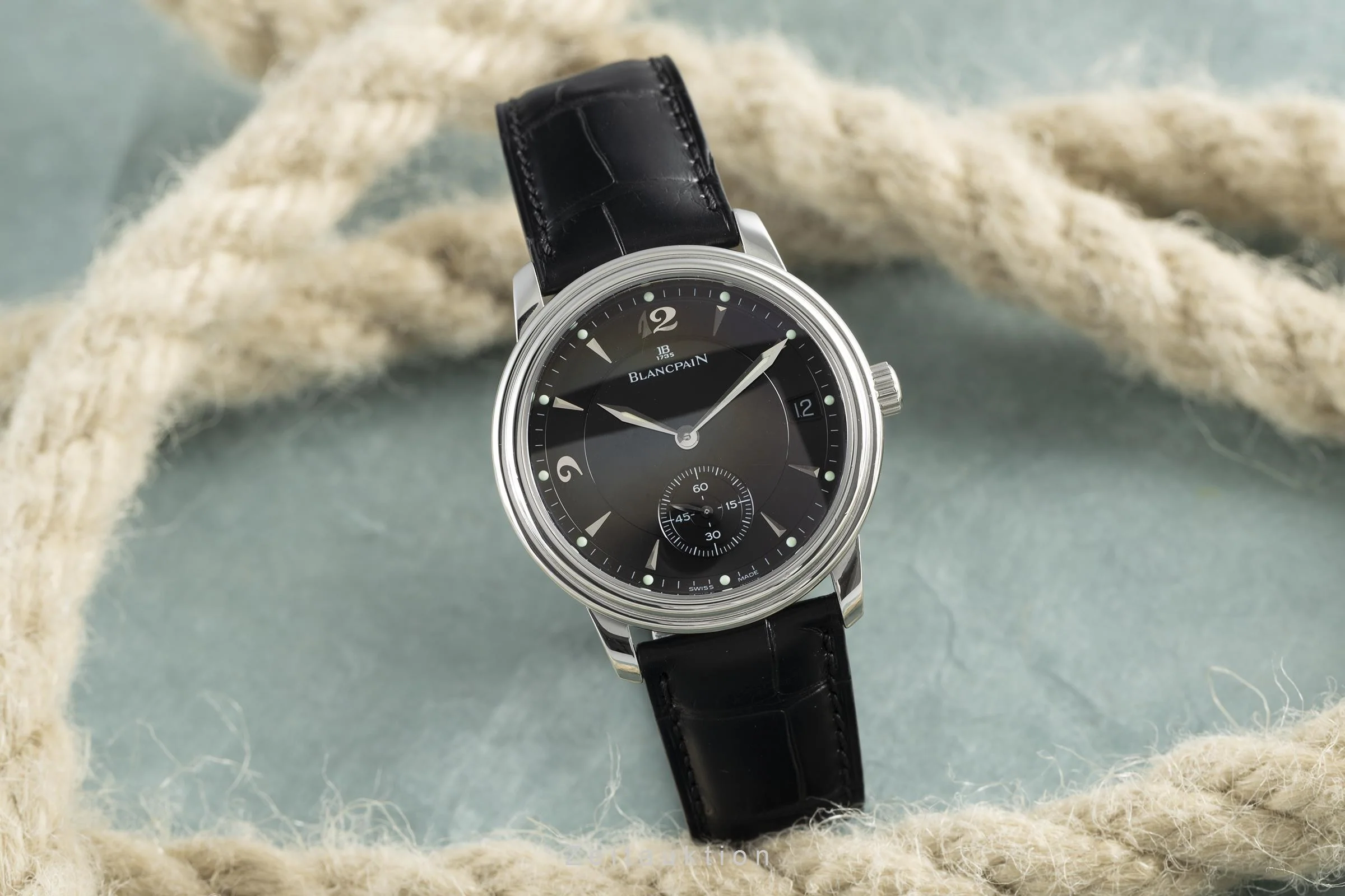 Blancpain Villeret steel automatic men's watch 1161-1130-55BDA  [2109528] - Image 3