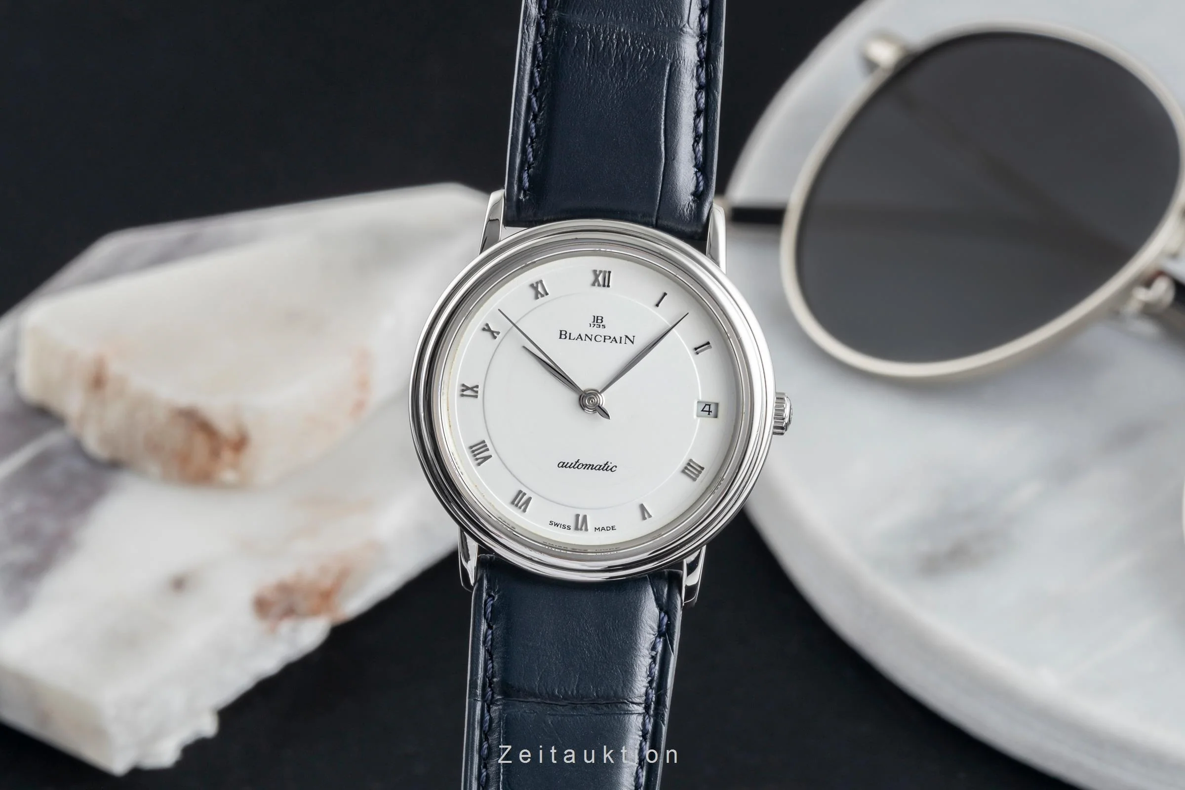 Blancpain Villeret steel automatic men's watch 1195-1127  [2504160] - Image 2