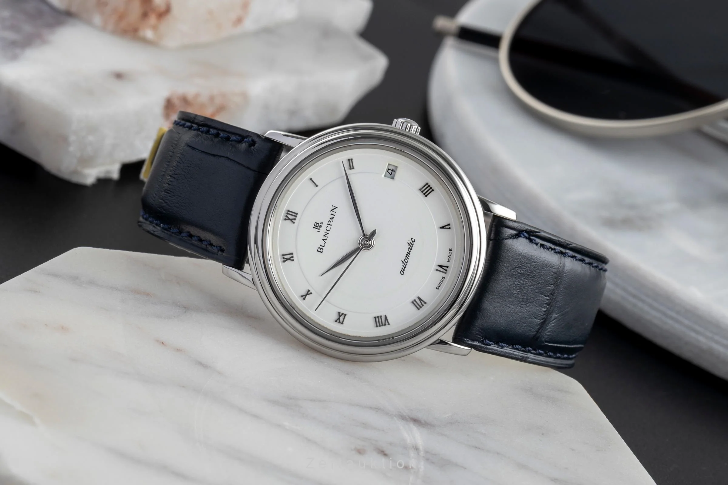 Blancpain Villeret steel automatic men's watch 1195-1127  [2504160] - Image 3