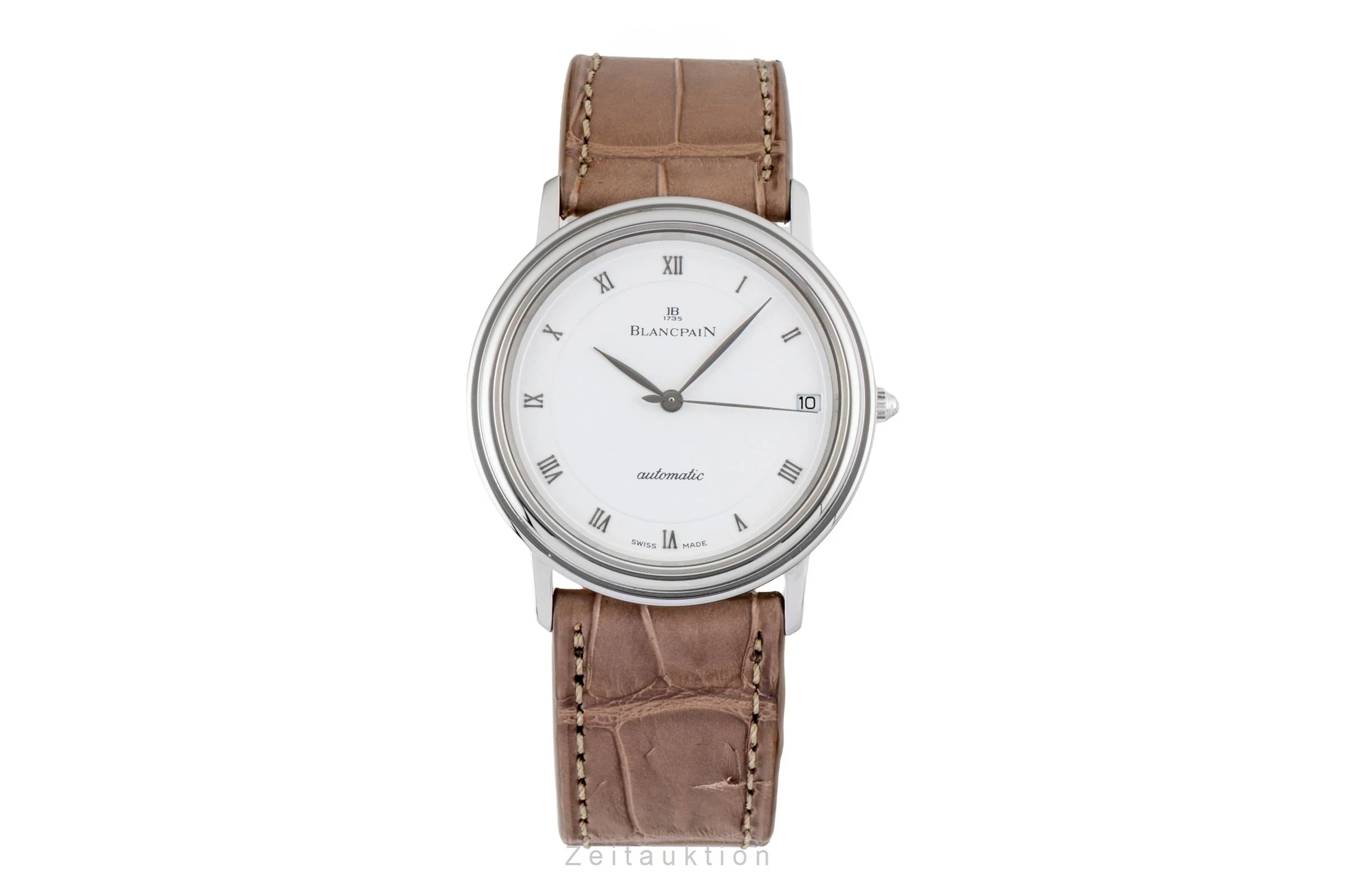 Blancpain Villeret steel automatic men's watch 1195-1127  [2600080] - Image 5