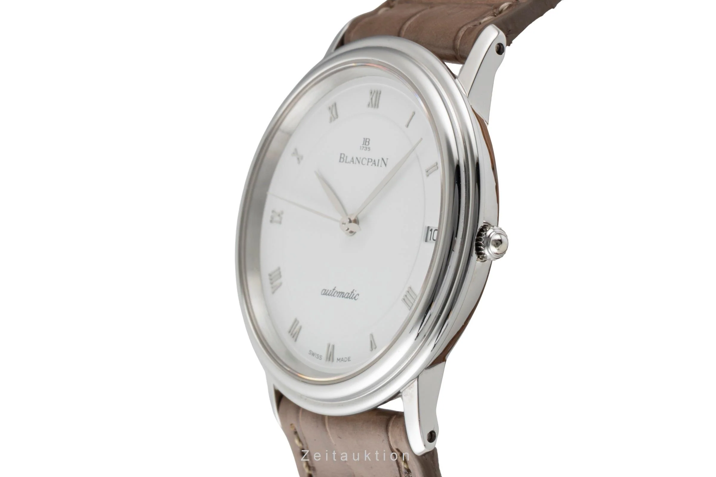 Blancpain Villeret steel automatic men's watch 1195-1127  [2600080] - Image 7