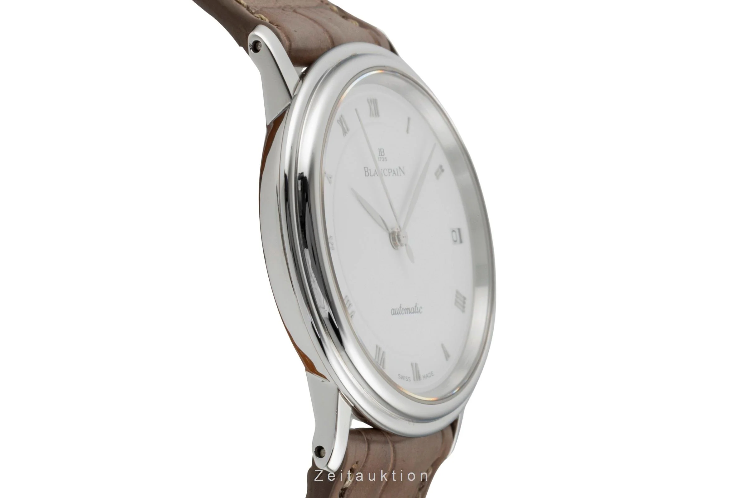 Blancpain Villeret steel automatic men's watch 1195-1127  [2600080] - Image 8