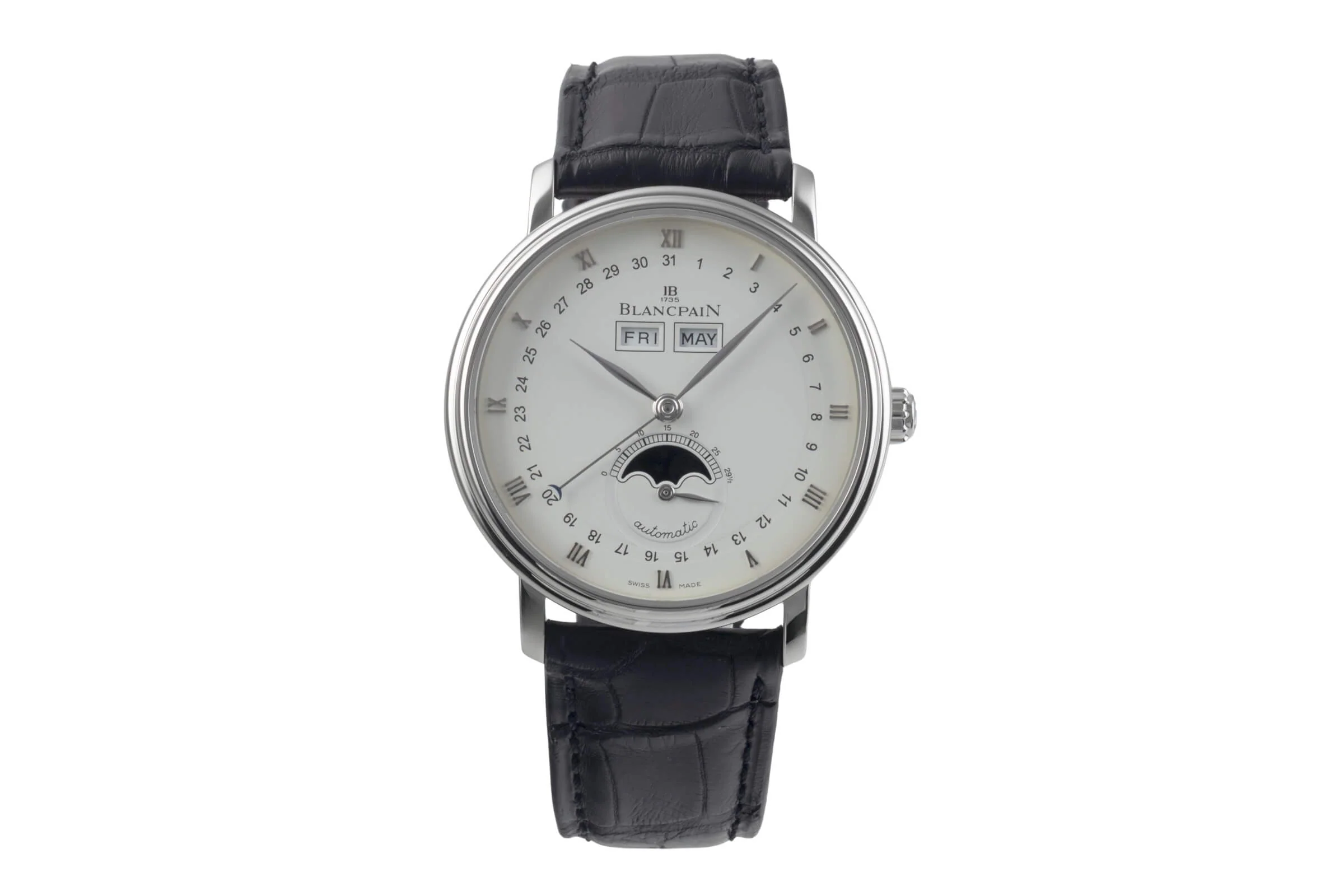 Blancpain Villeret steel automatic men's watch 6263-1127-55A LP: 15300EUR  [2501131] - Image 5