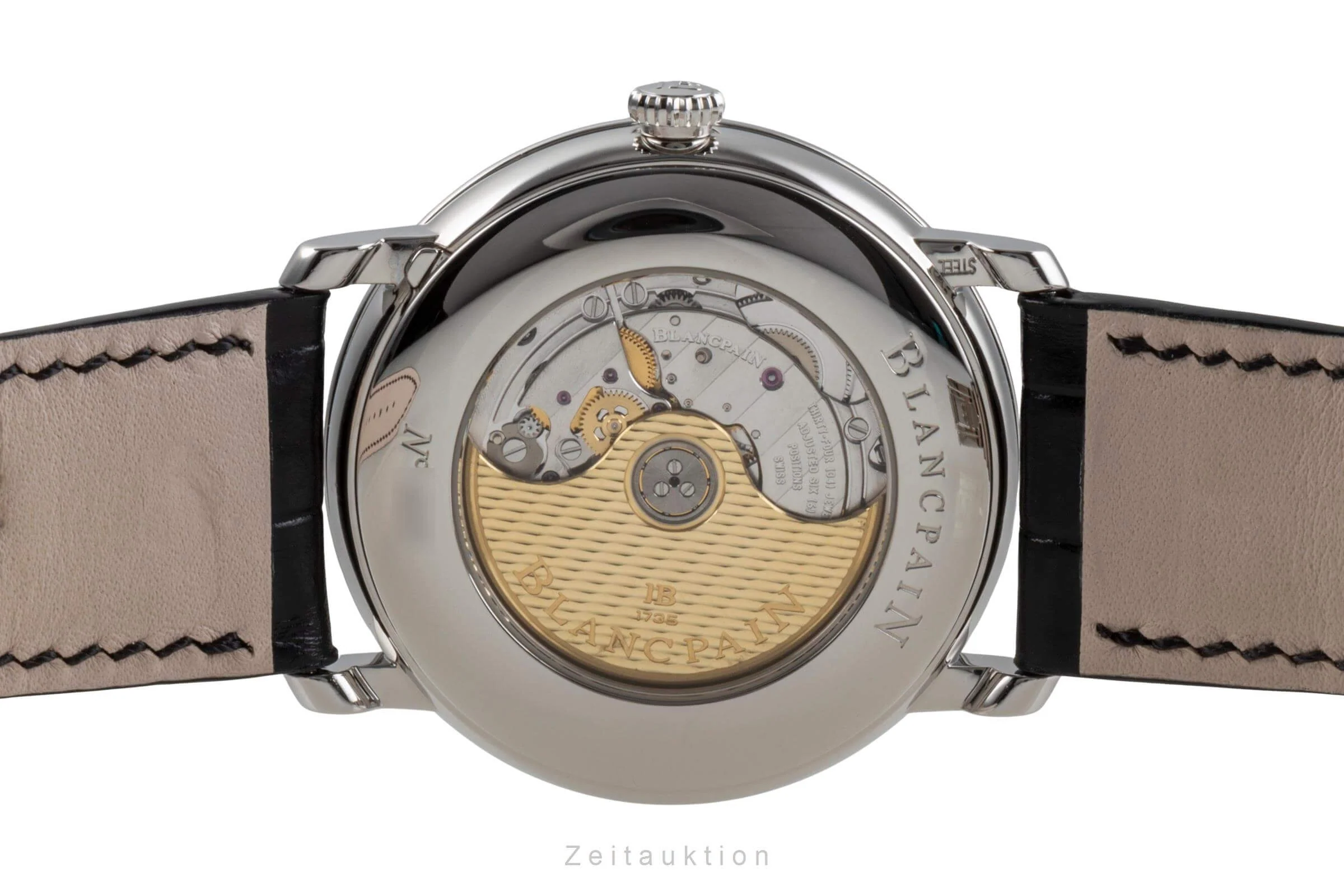 Blancpain Villeret steel automatic men's watch 6653Q-1127-55B LP: 14700EUR  [2501796] - Image 11