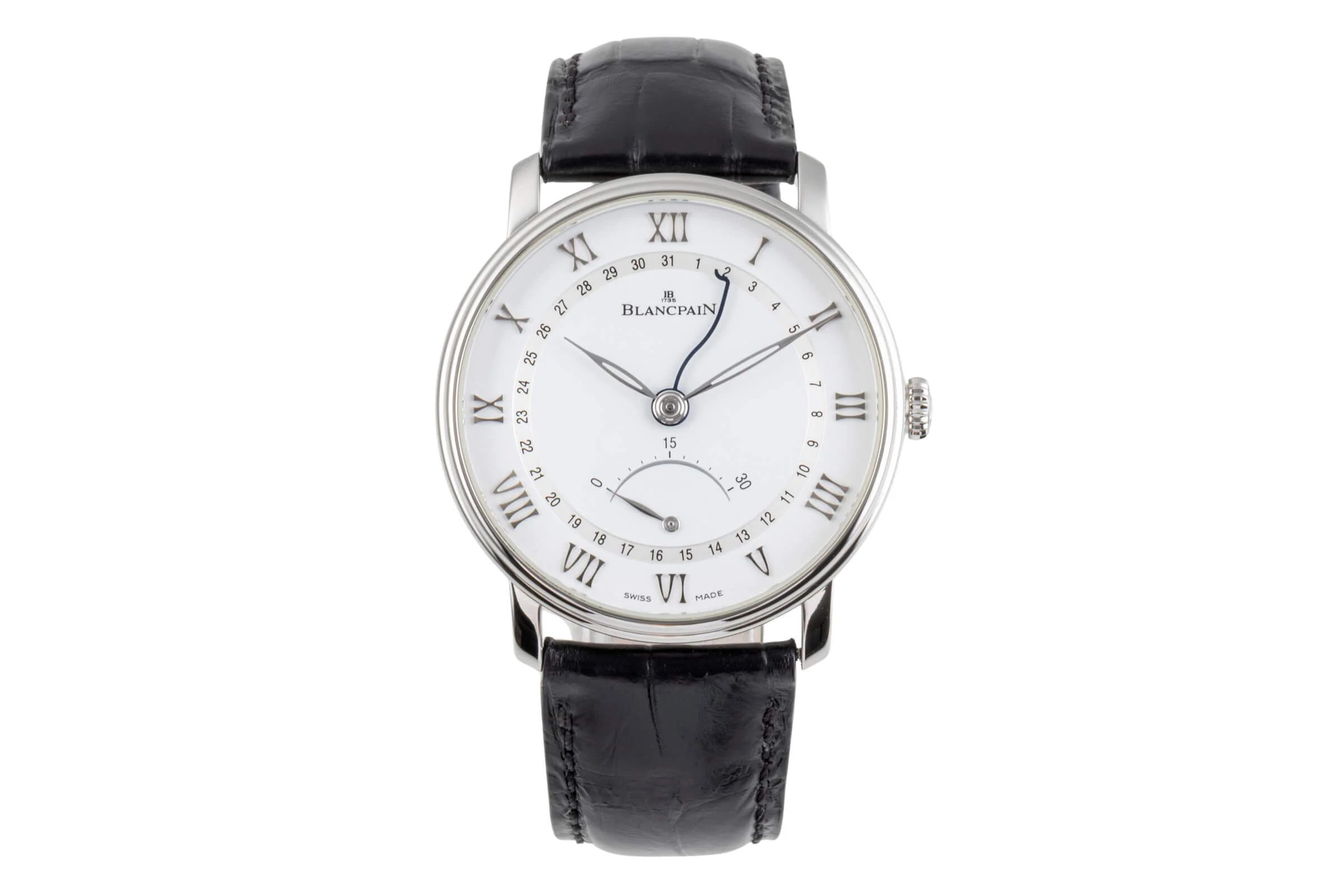 Blancpain Villeret steel automatic men's watch 6653Q-1127-55B LP: 14700EUR  [2501796] - Image 5
