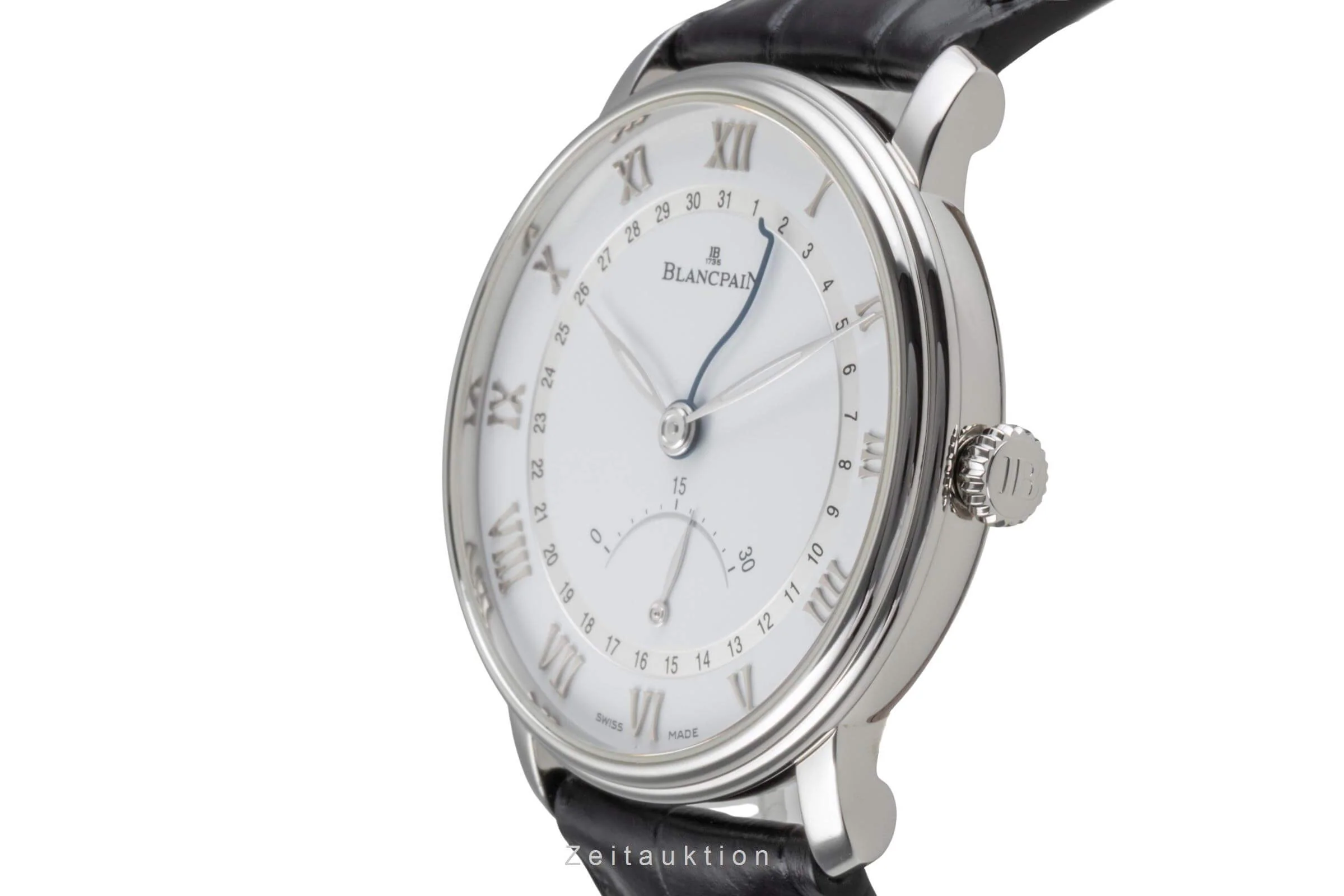 Blancpain Villeret steel automatic men's watch 6653Q-1127-55B LP: 14700EUR  [2501796] - Image 7