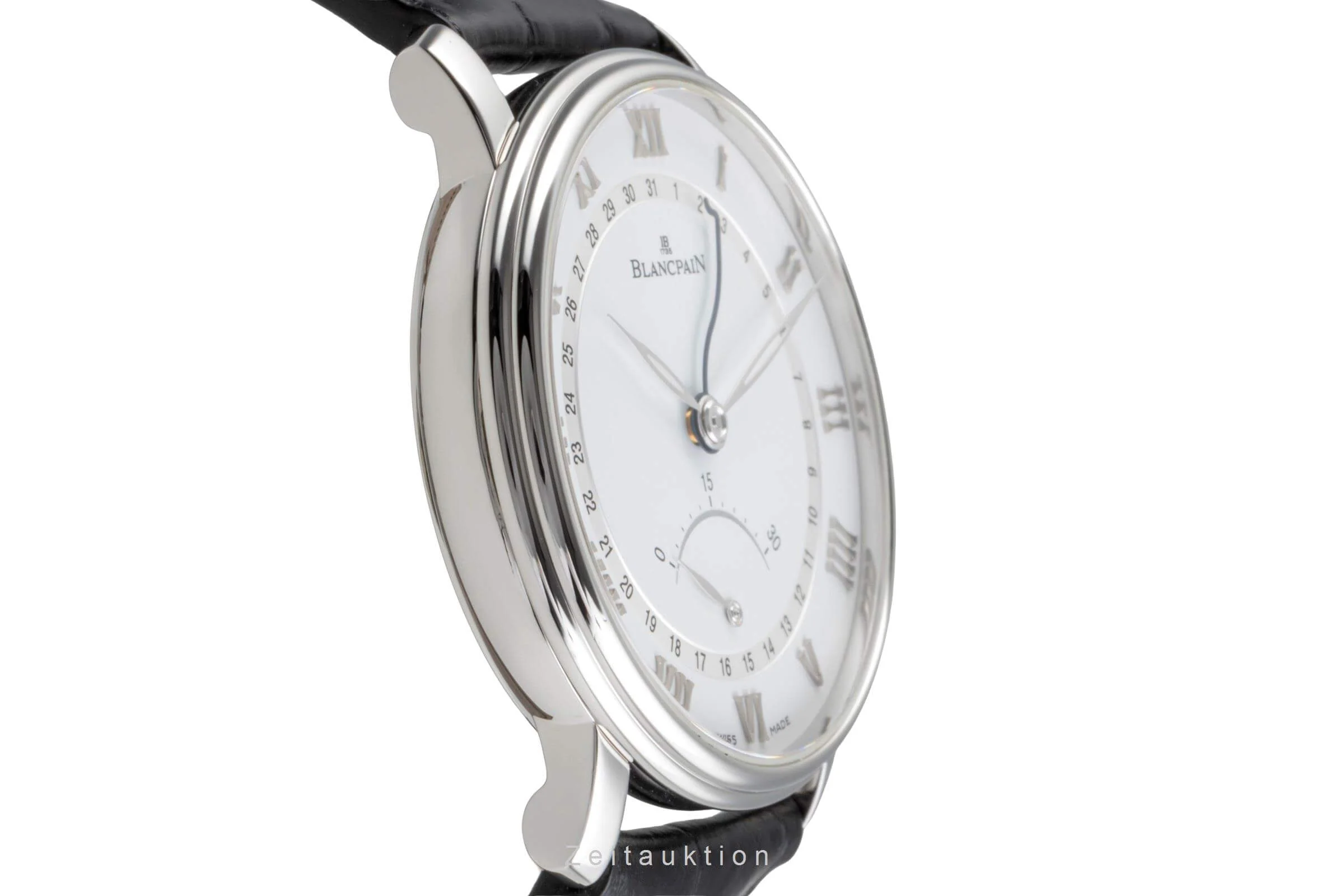 Blancpain Villeret steel automatic men's watch 6653Q-1127-55B LP: 14700EUR  [2501796] - Image 8