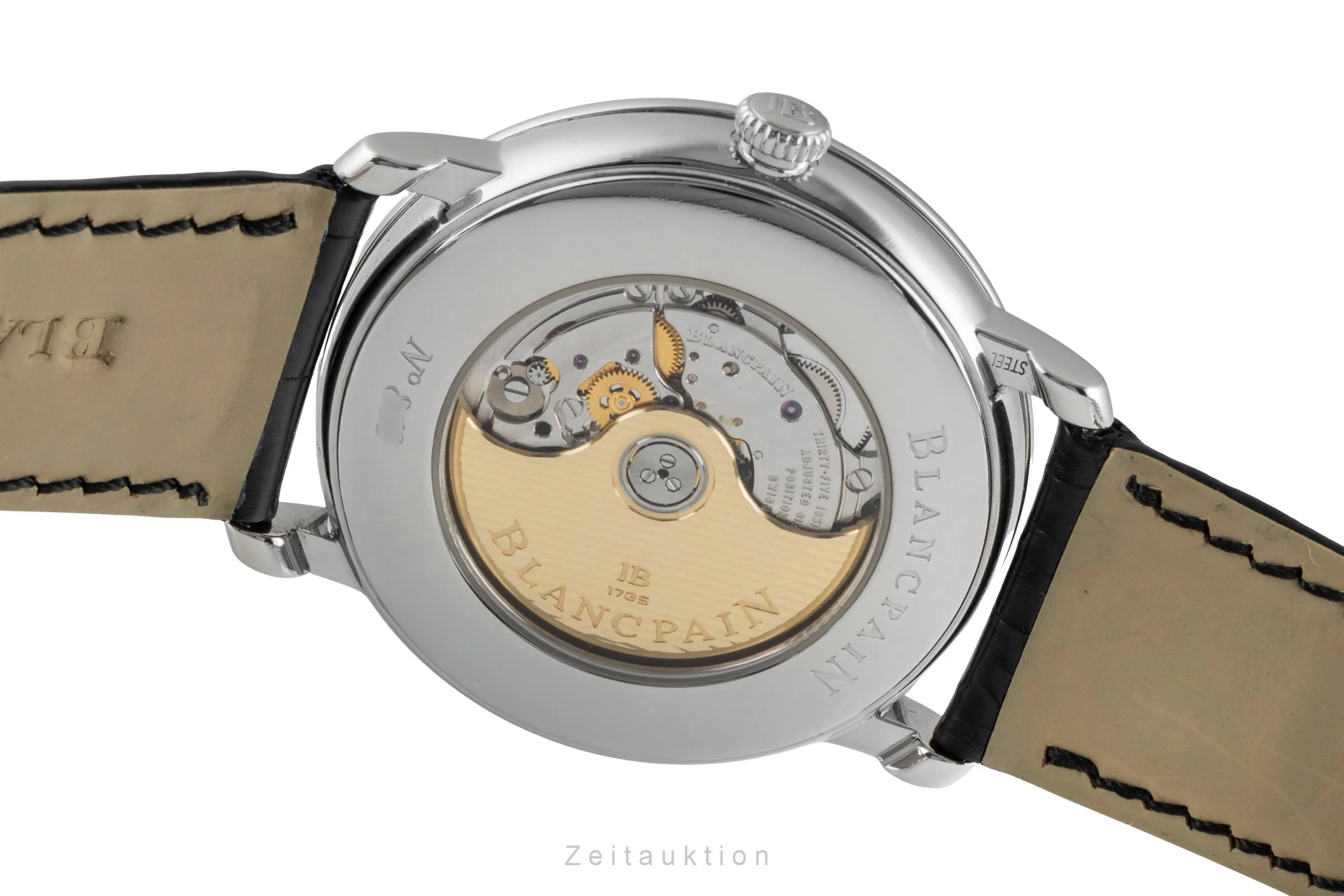 Blancpain Villeret steel automatic men's watch 6669-1127-55B LP: 13450EUR  [2505786] - Image 11