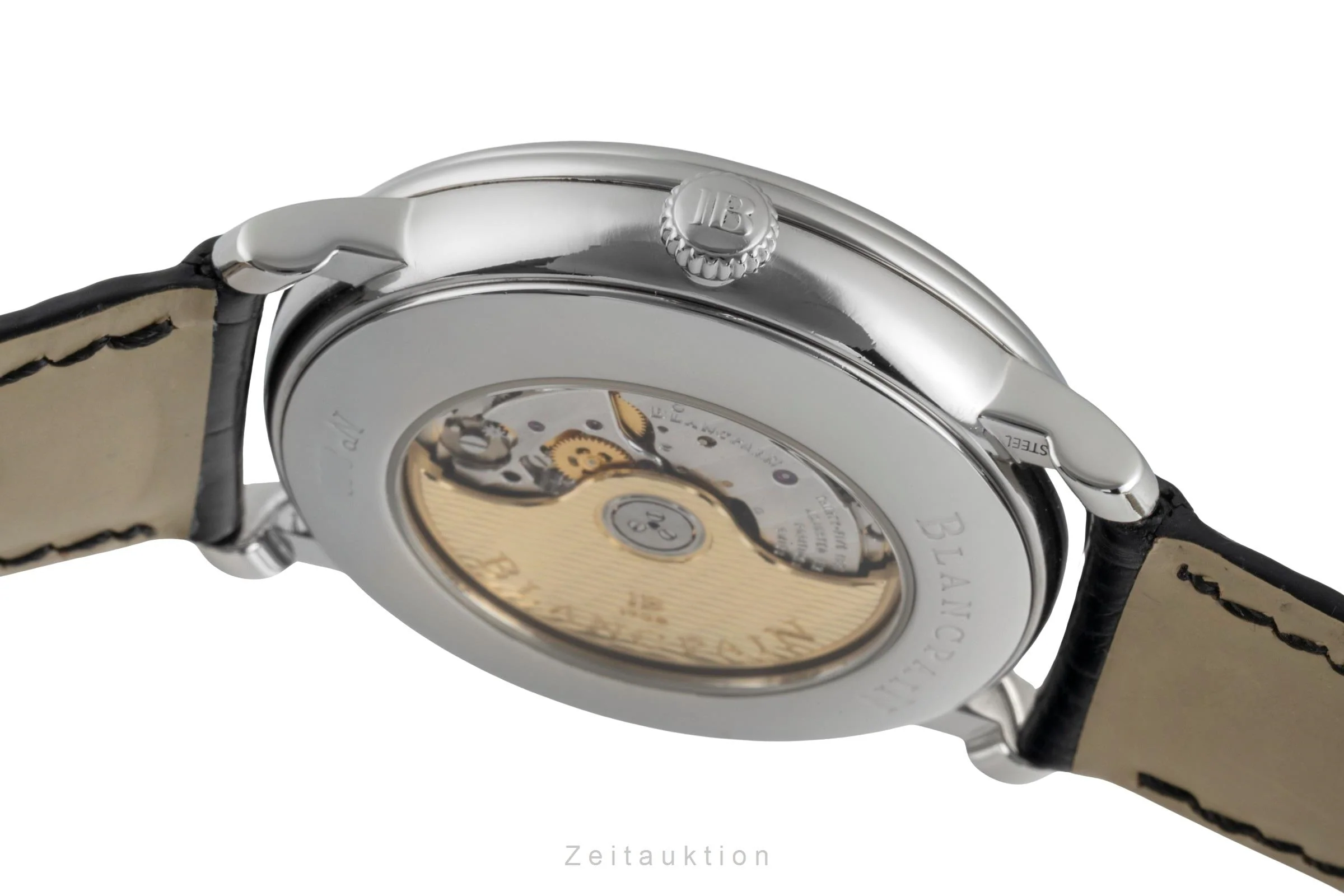 Blancpain Villeret steel automatic men's watch 6669-1127-55B LP: 13450EUR  [2505786] - Image 12