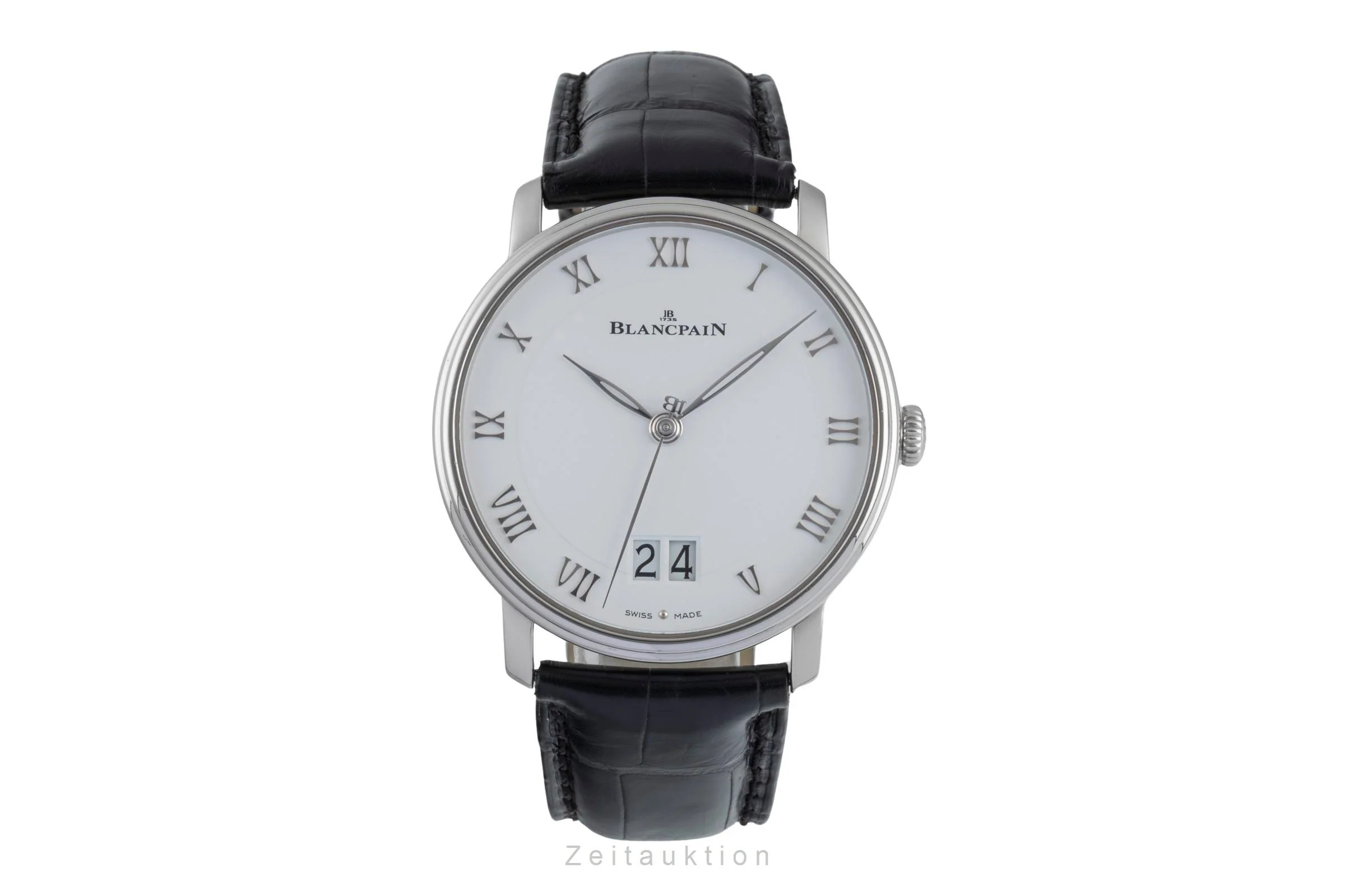 Blancpain Villeret steel automatic men's watch 6669-1127-55B LP: 13450EUR  [2505786] - Image 5