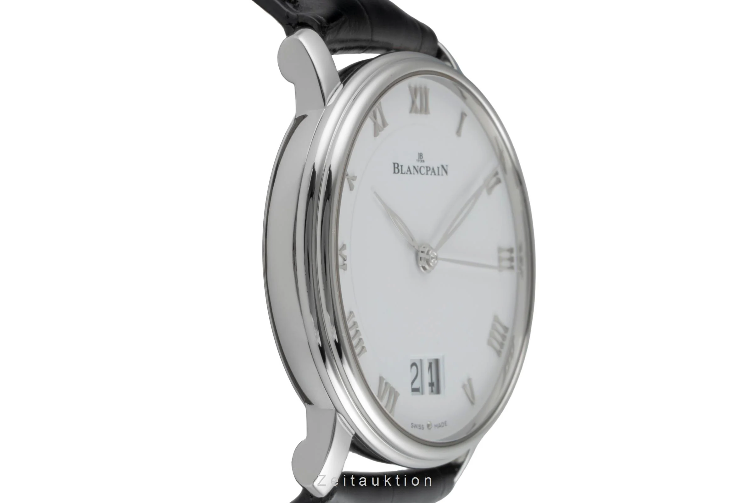 Blancpain Villeret steel automatic men's watch 6669-1127-55B LP: 13450EUR  [2505786] - Image 8