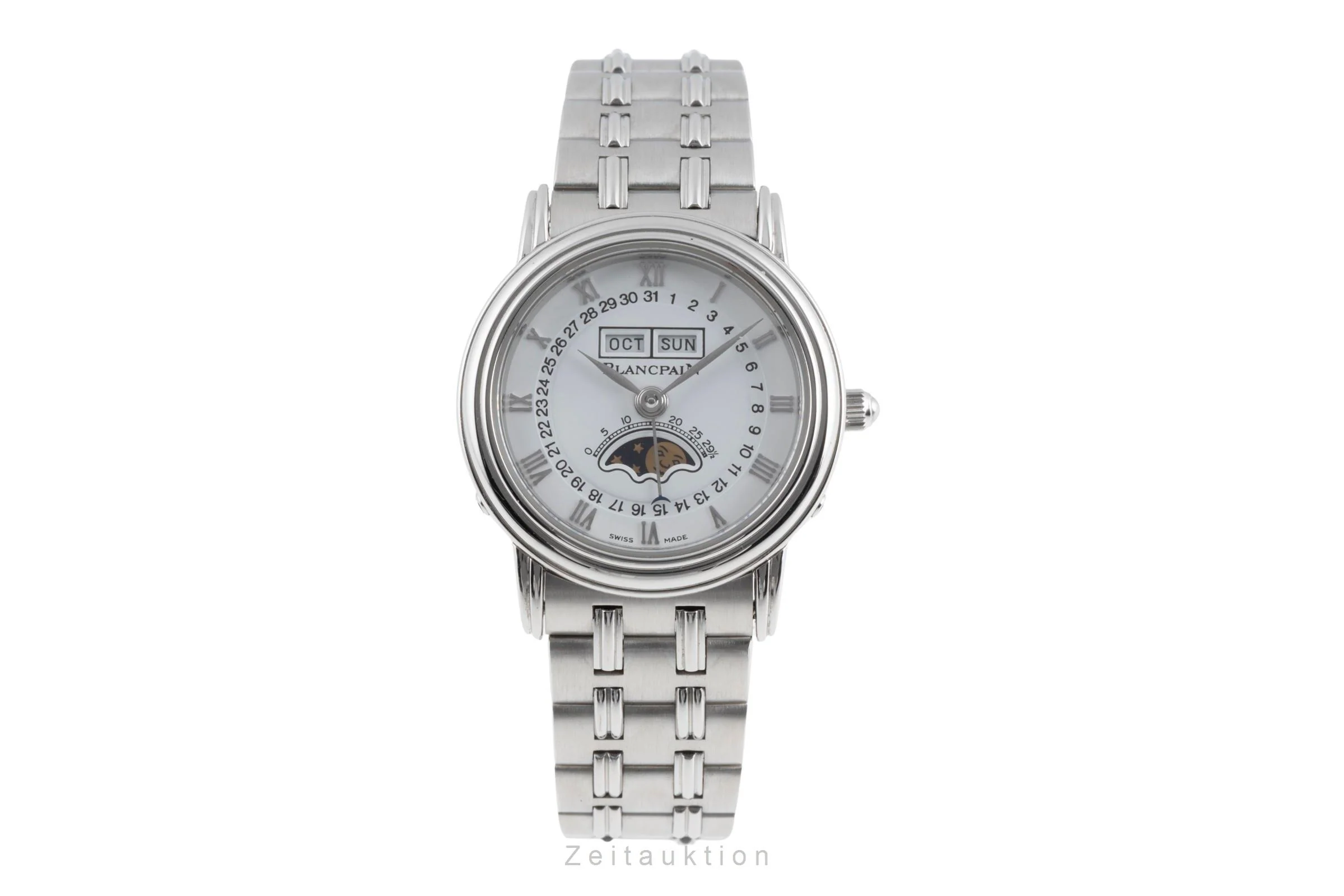 Blancpain Villeret steel automatic women's watch 6595  [2502802] - Image 5