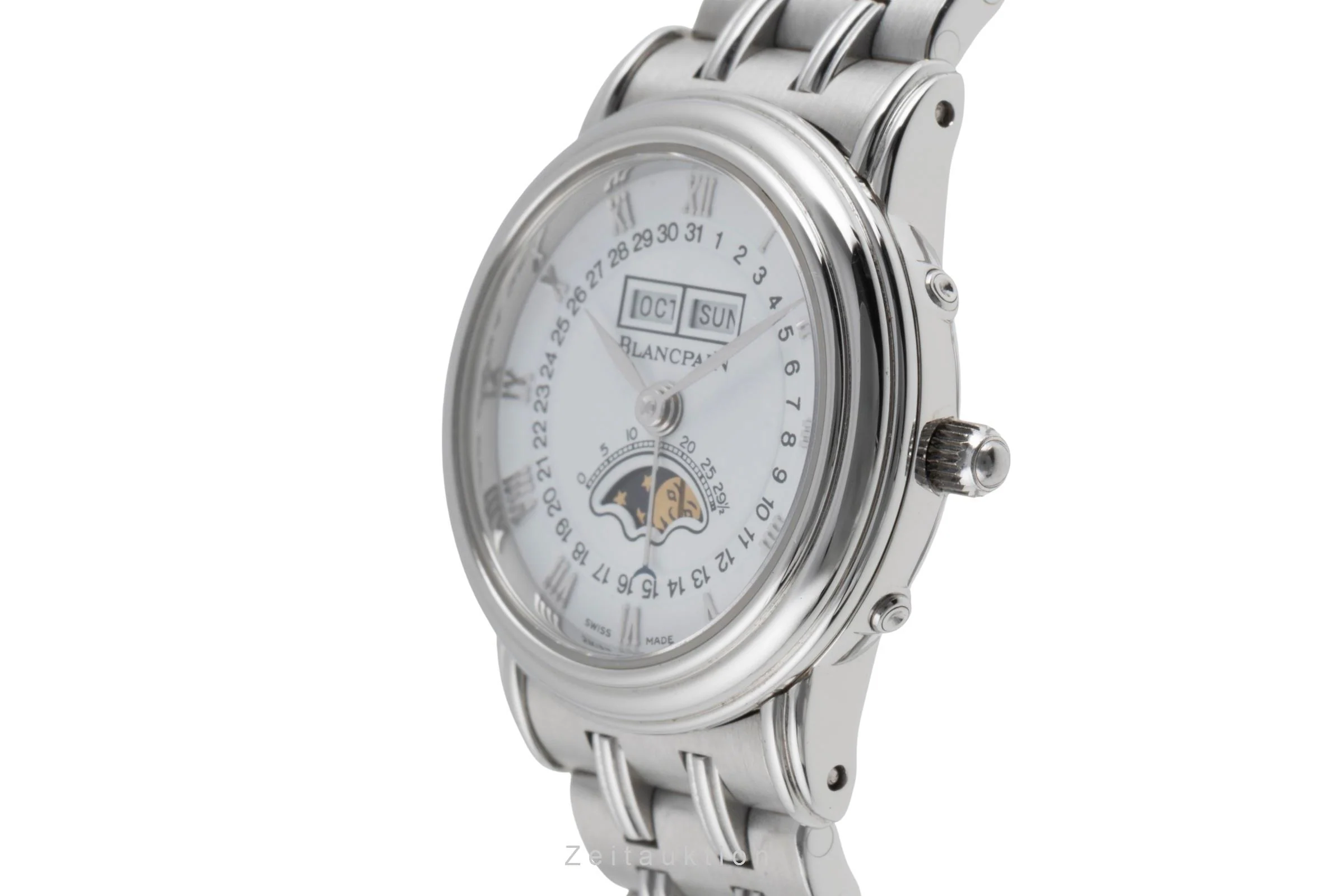 Blancpain Villeret steel automatic women's watch 6595  [2502802] - Image 7