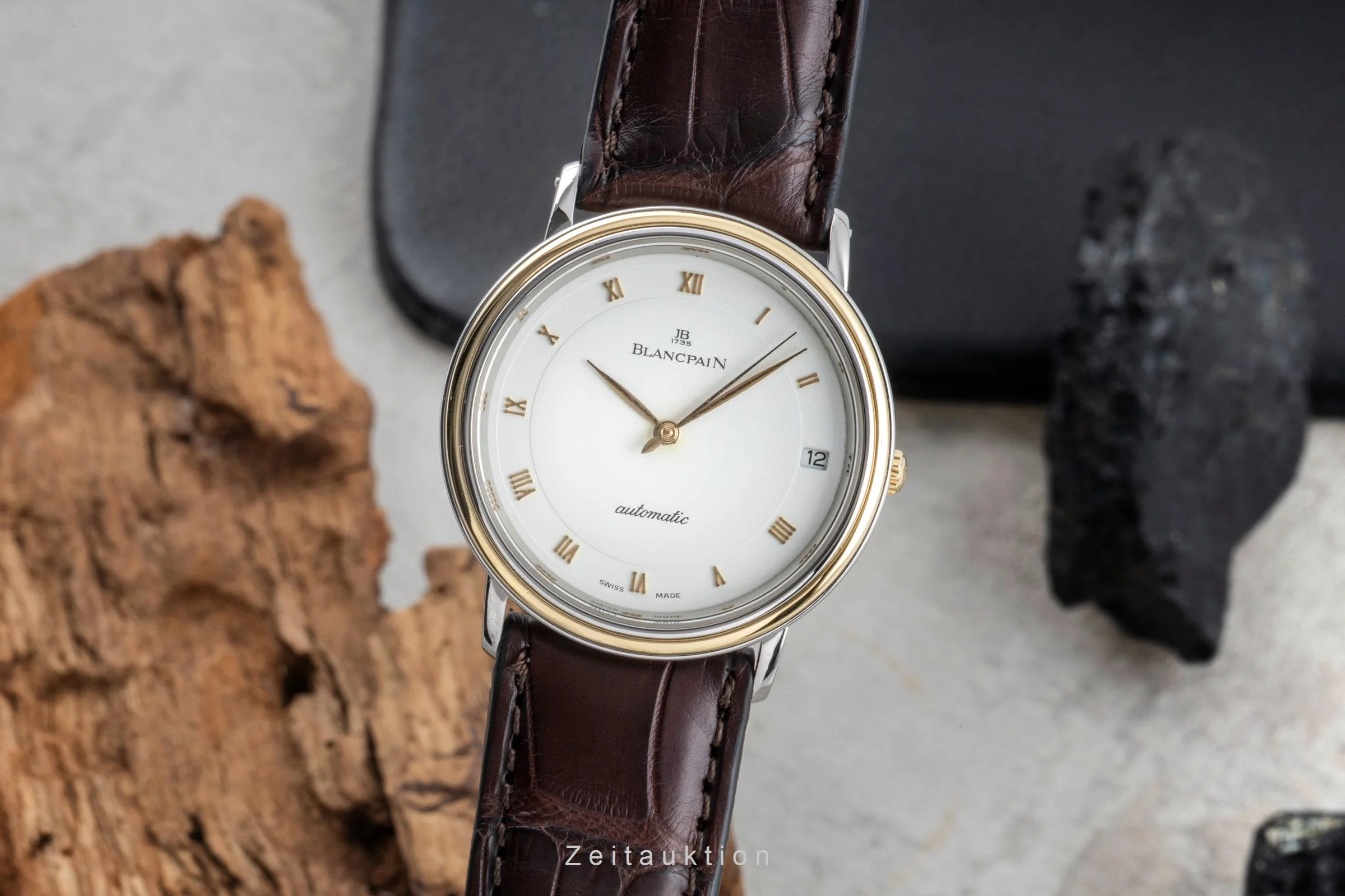 Blancpain Villeret steel / gold automatic men's watch 0095-1318-58  [2504403] - Image 2
