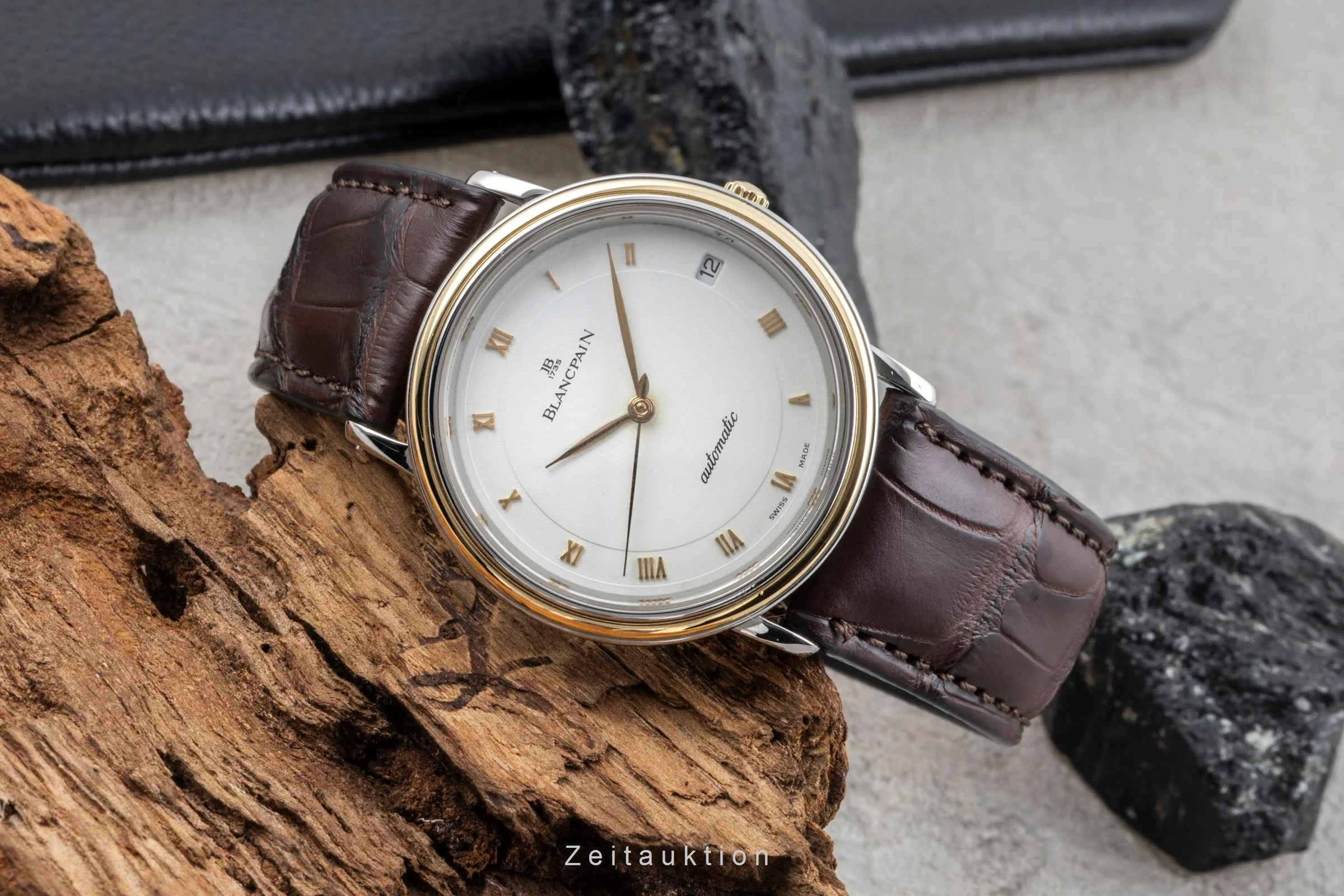 Blancpain Villeret steel / gold automatic men's watch 0095-1318-58  [2504403] - Image 3