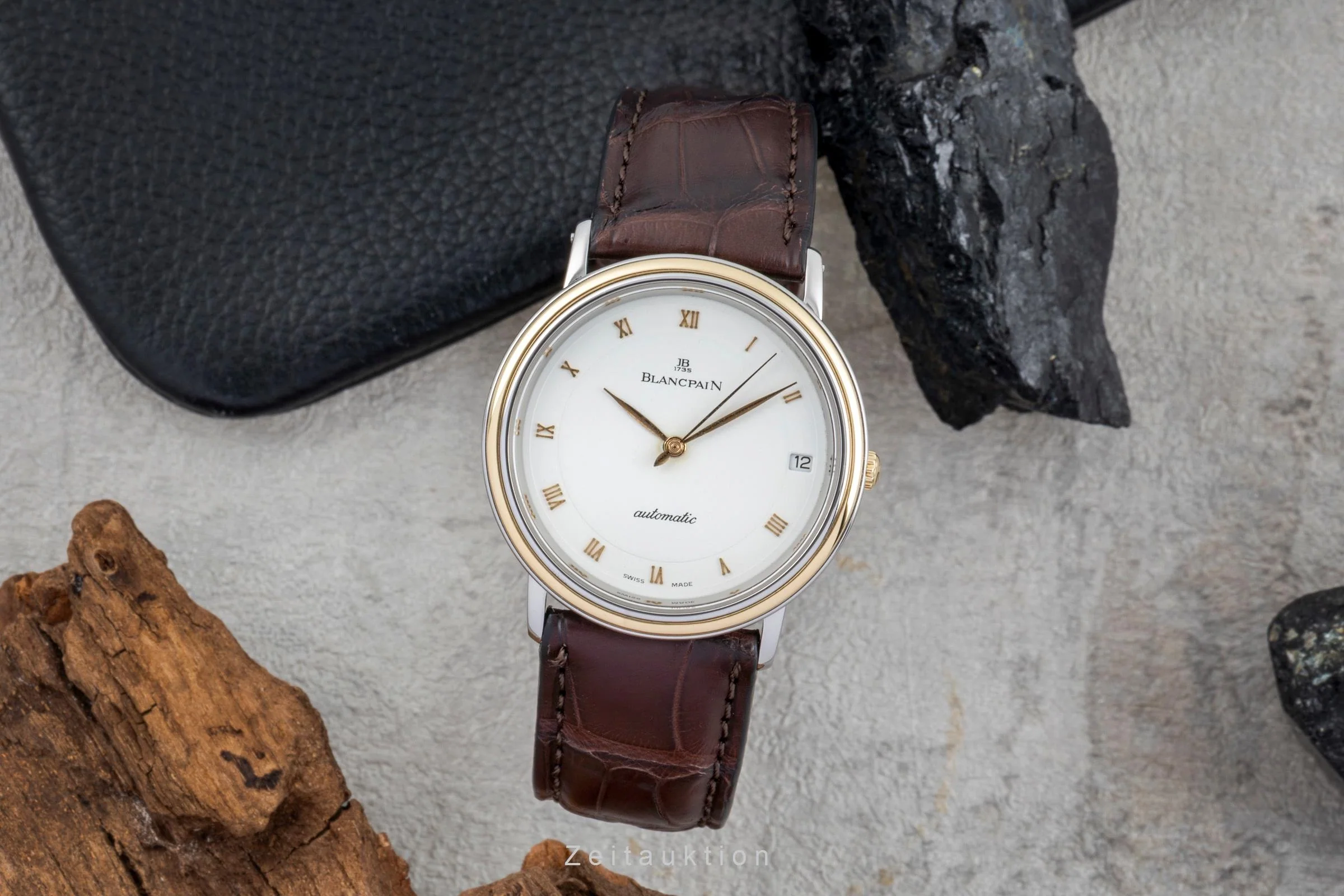 Blancpain Villeret steel / gold automatic men's watch 0095-1318-58  [2504403] - Image 4