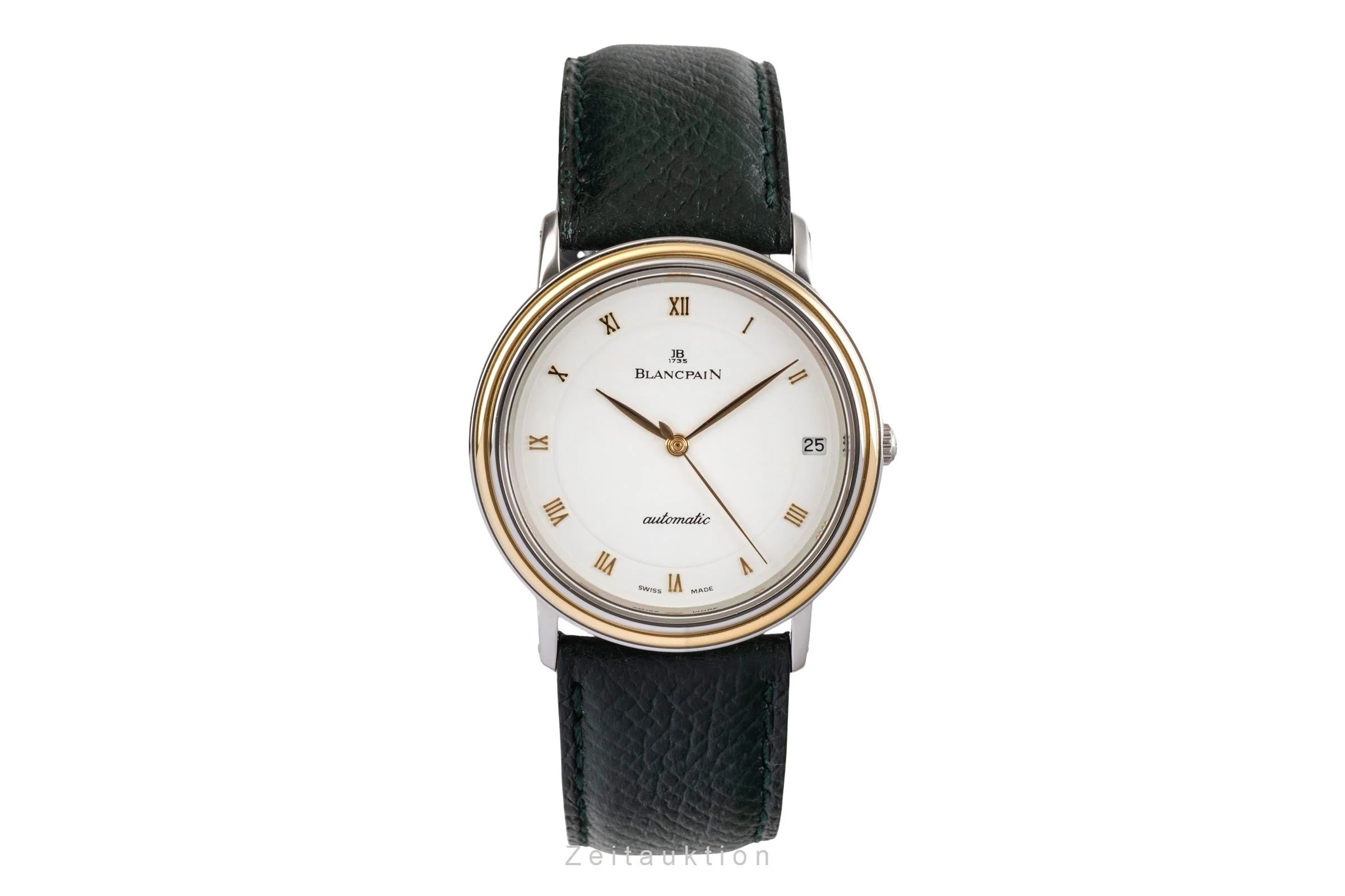 Blancpain Villeret steel / gold automatic men's watch 0095  [2504010] - Image 5