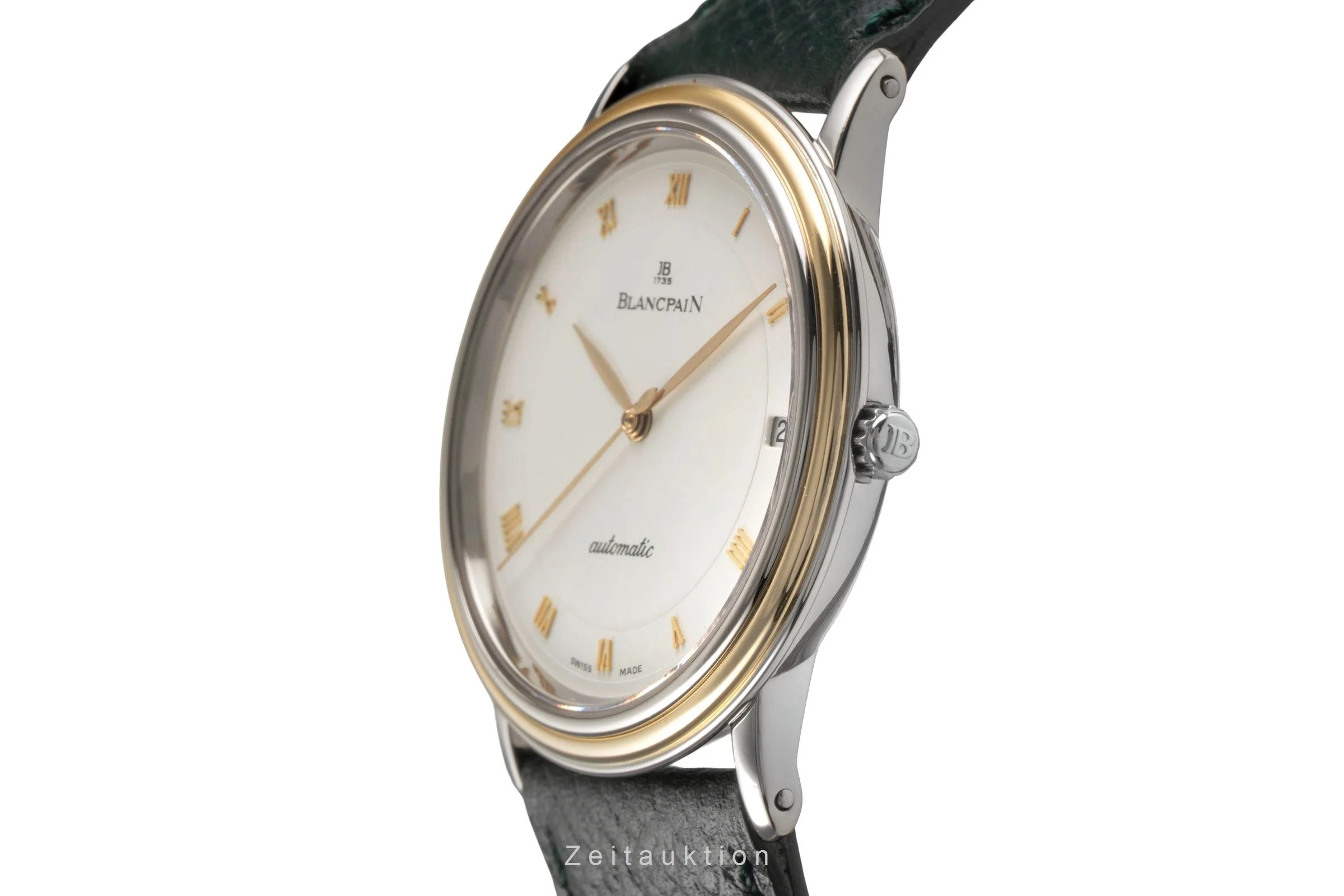 Blancpain Villeret steel / gold automatic men's watch 0095  [2504010] - Image 7