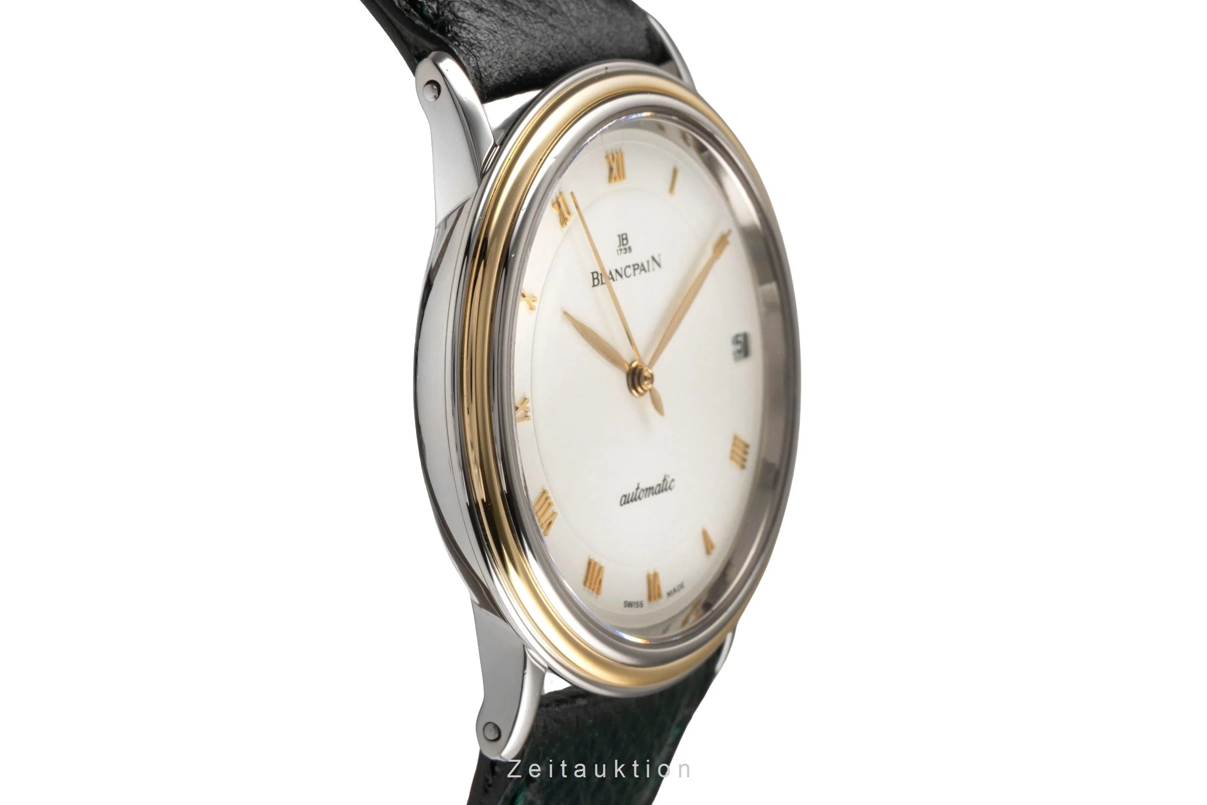 Blancpain Villeret steel / gold automatic men's watch 0095  [2504010] - Image 8