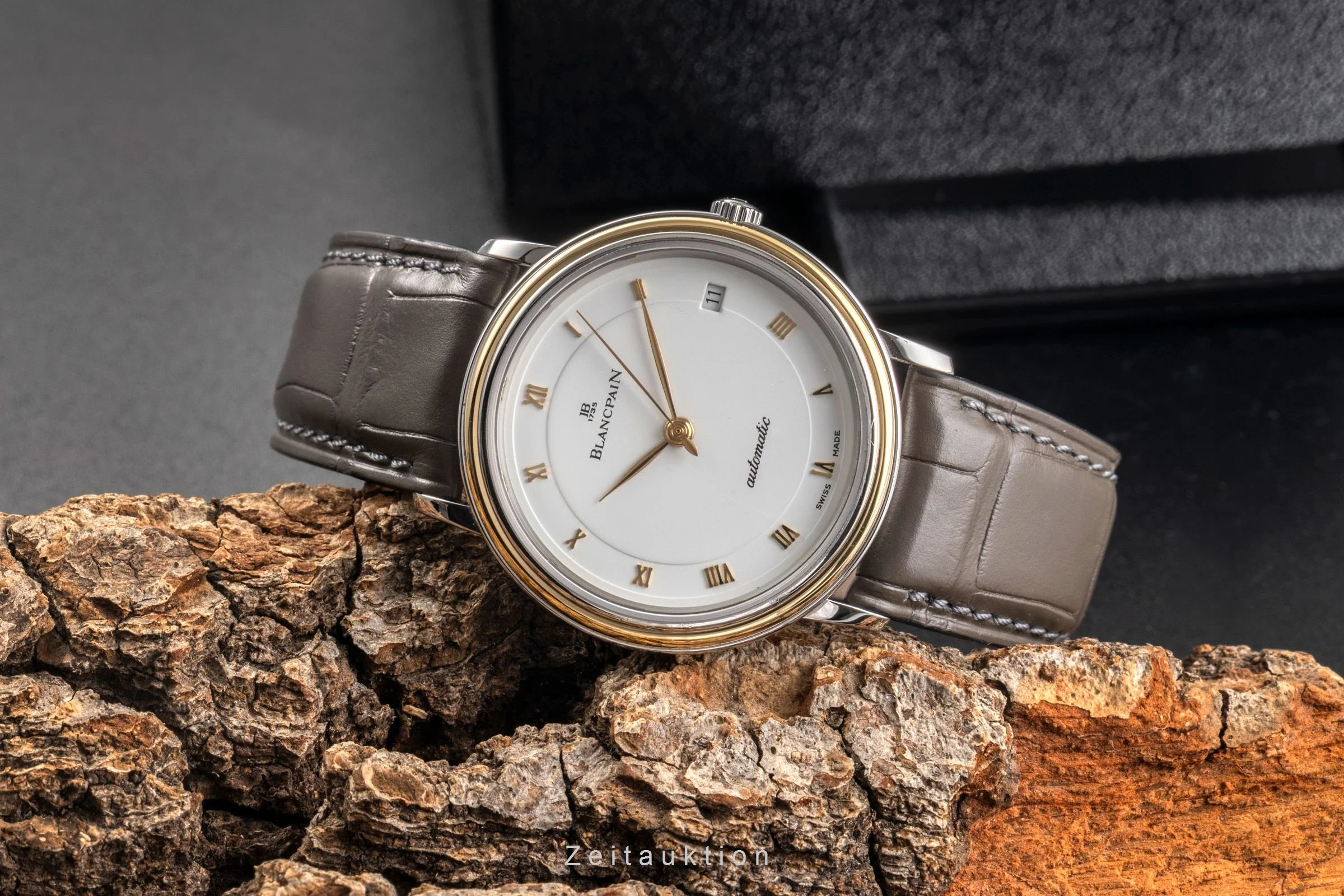 Blancpain Villeret steel / gold automatic men's watch 1195-1318  [2501923] - Image 3